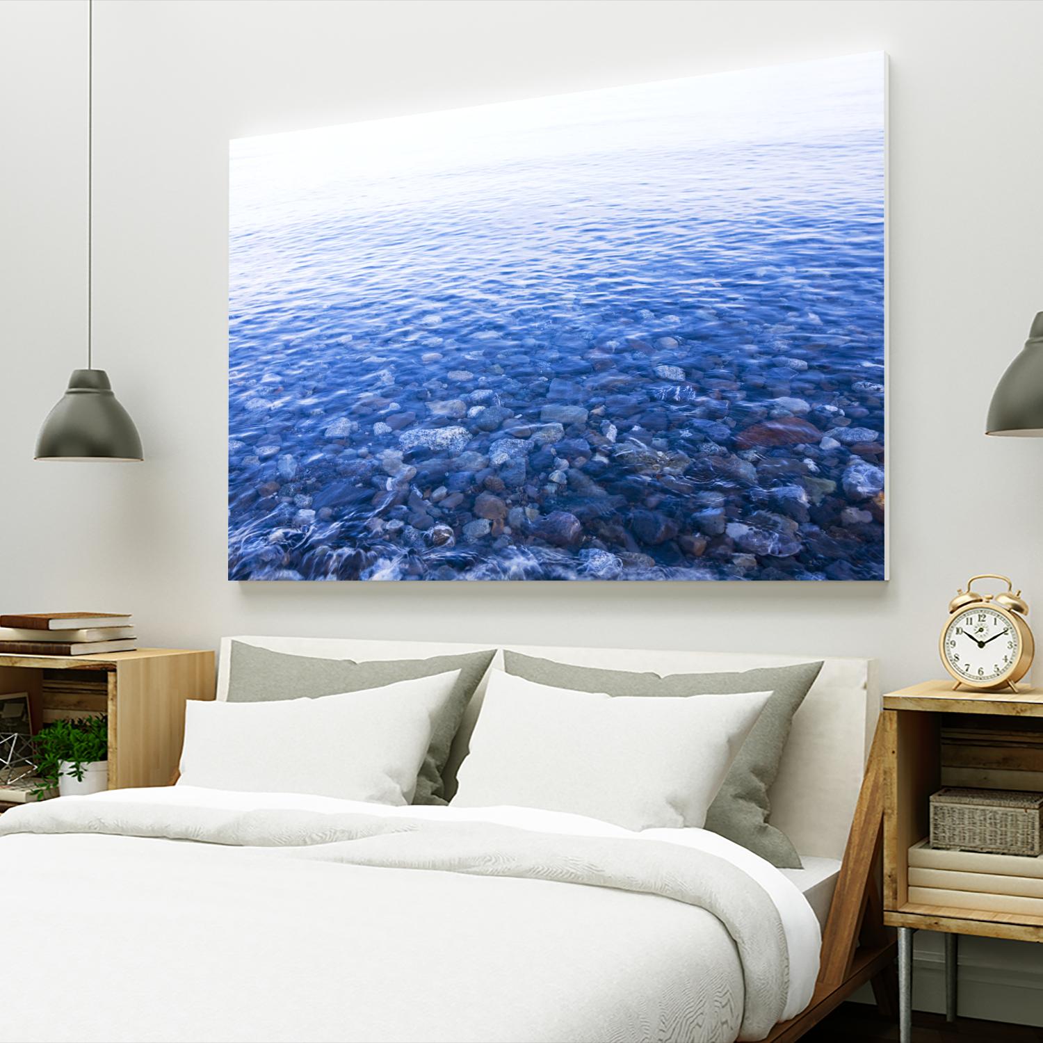 Alaska Water by Acer Images on GIANT ART - white sea scene