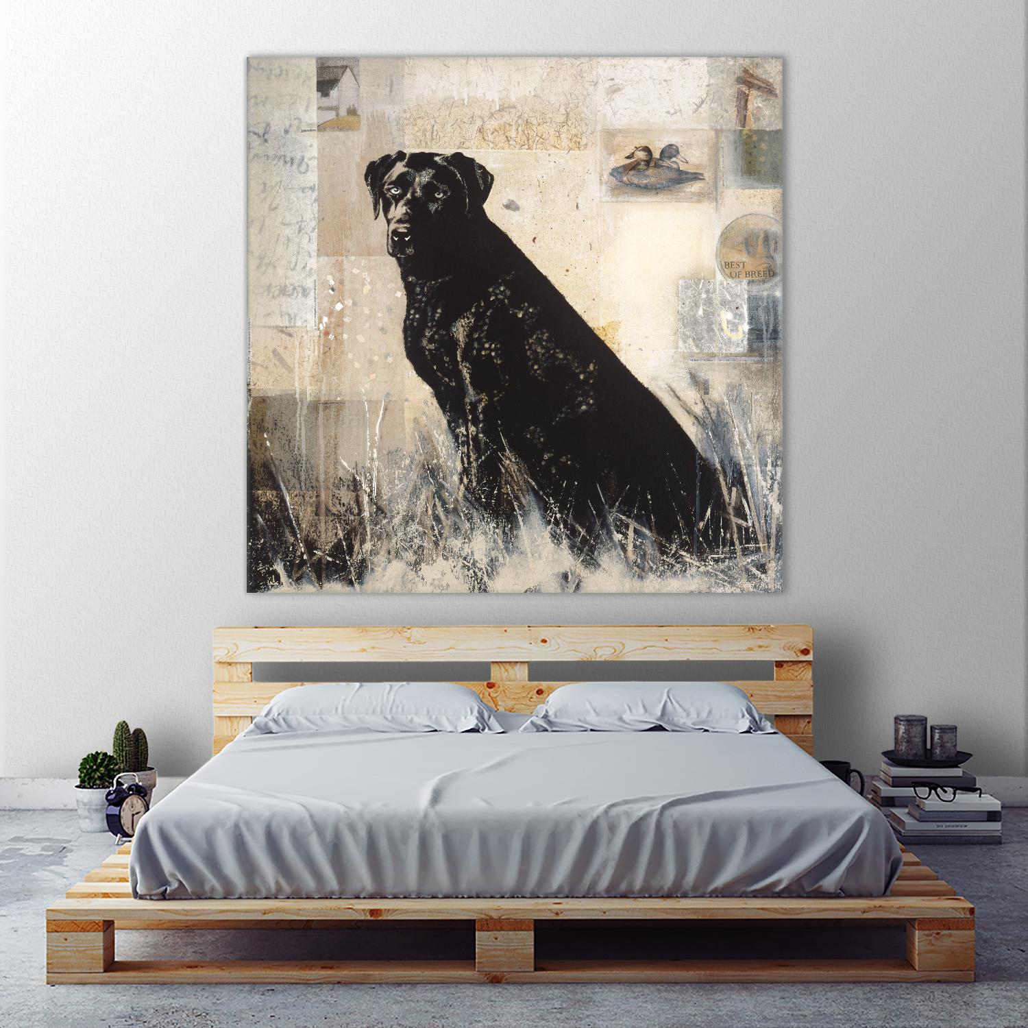 Best of Breed by Mary Calkins on GIANT ART - beige animals