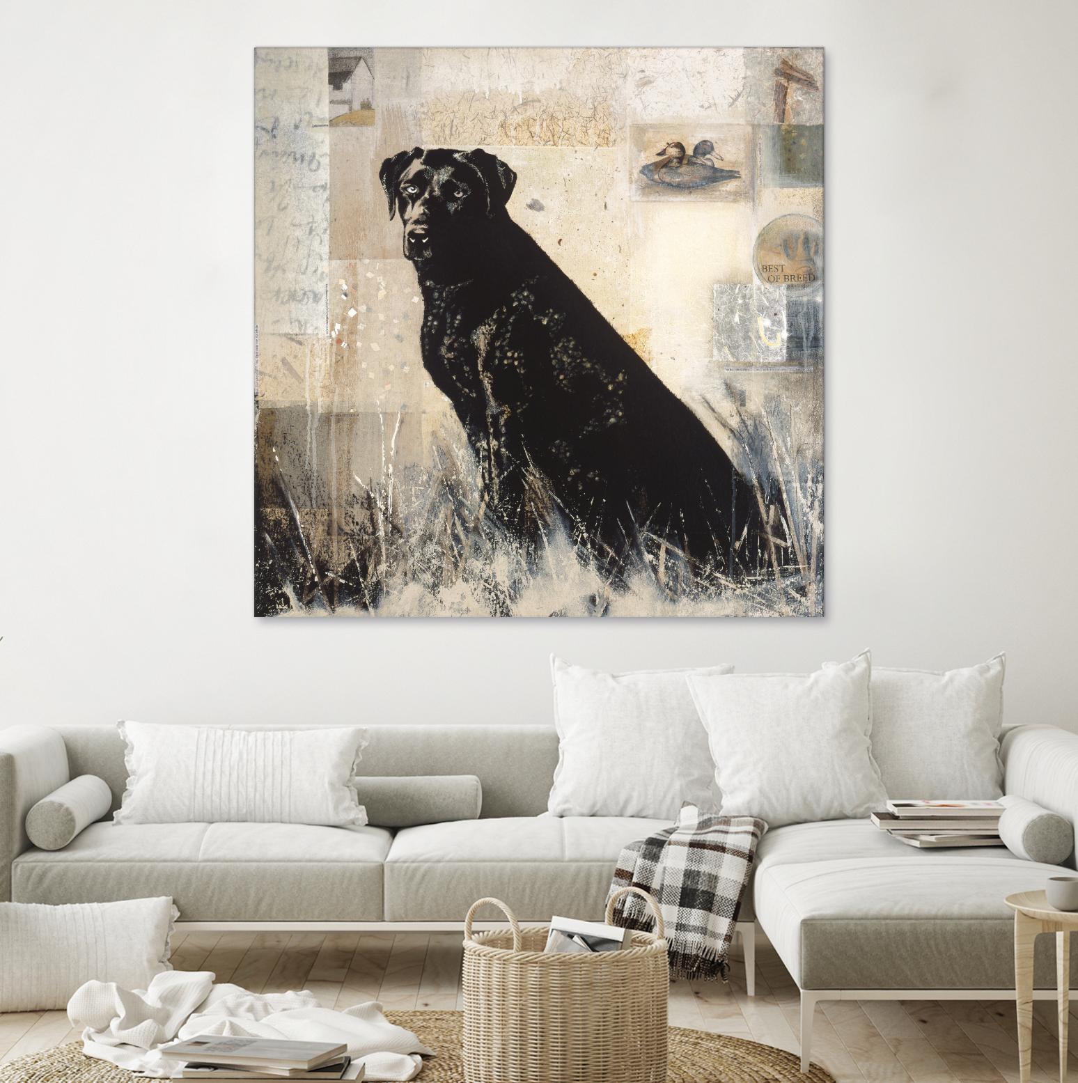 Best of Breed by Mary Calkins on GIANT ART - beige animals