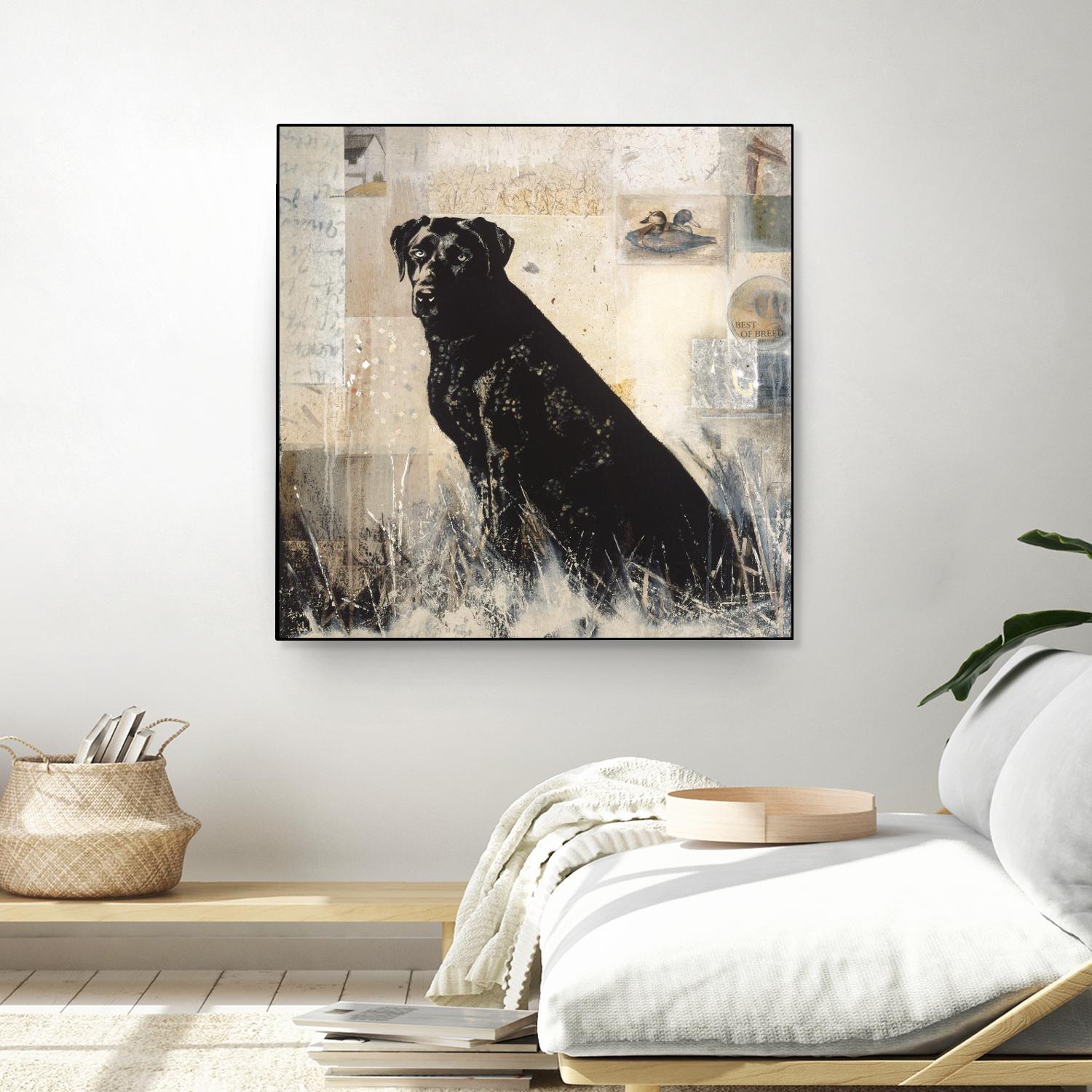 Best of Breed by Mary Calkins on GIANT ART - beige animals