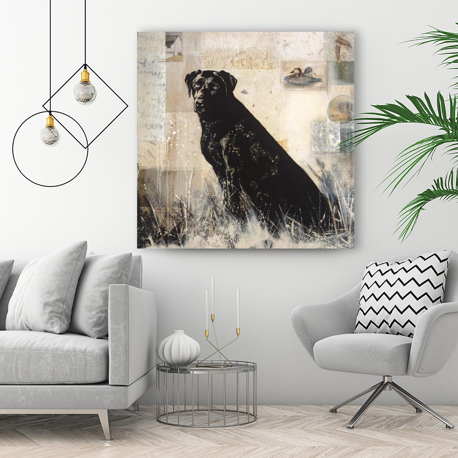 Best of Breed by Mary Calkins on GIANT ART - beige animals