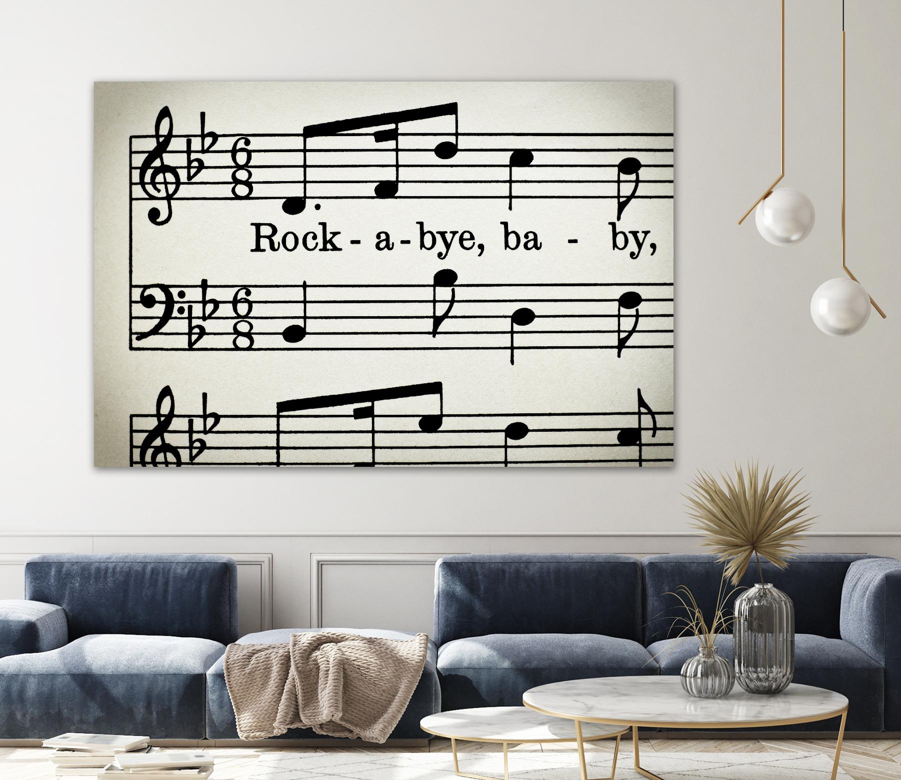 Rock a Bye by Amy Smith on GIANT ART - white photo art