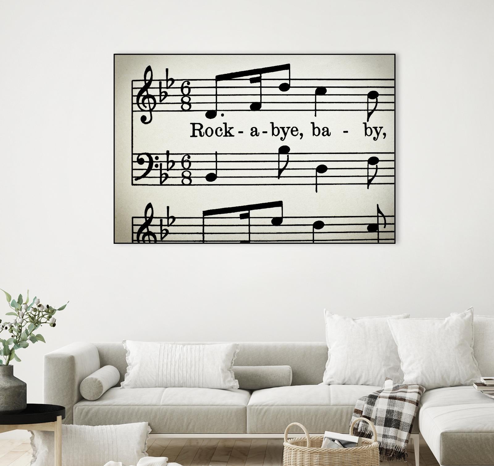 Rock a Bye by Amy Smith on GIANT ART - white photo art