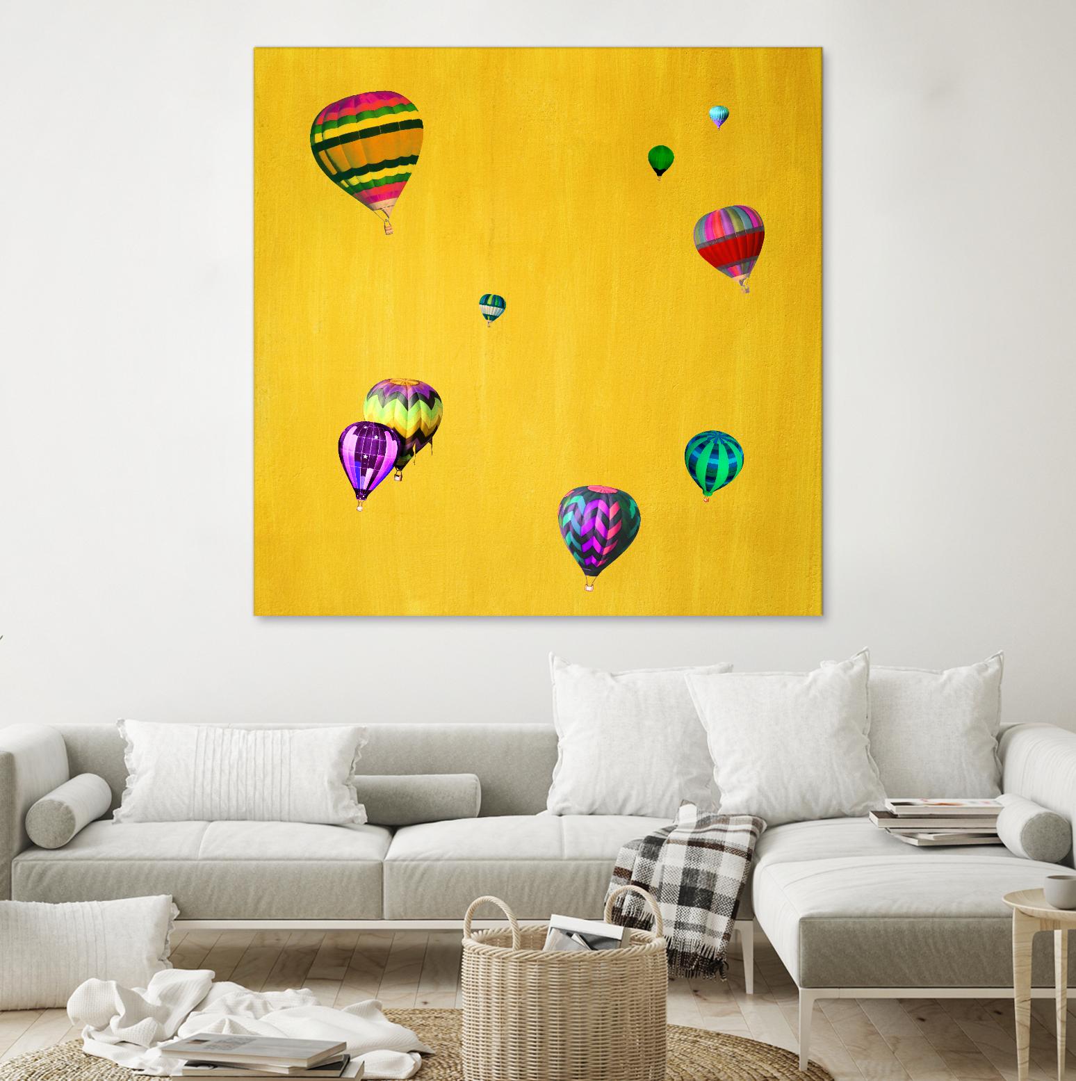 Lift Off F by GI ArtLab on GIANT ART - purple pop art - alternative