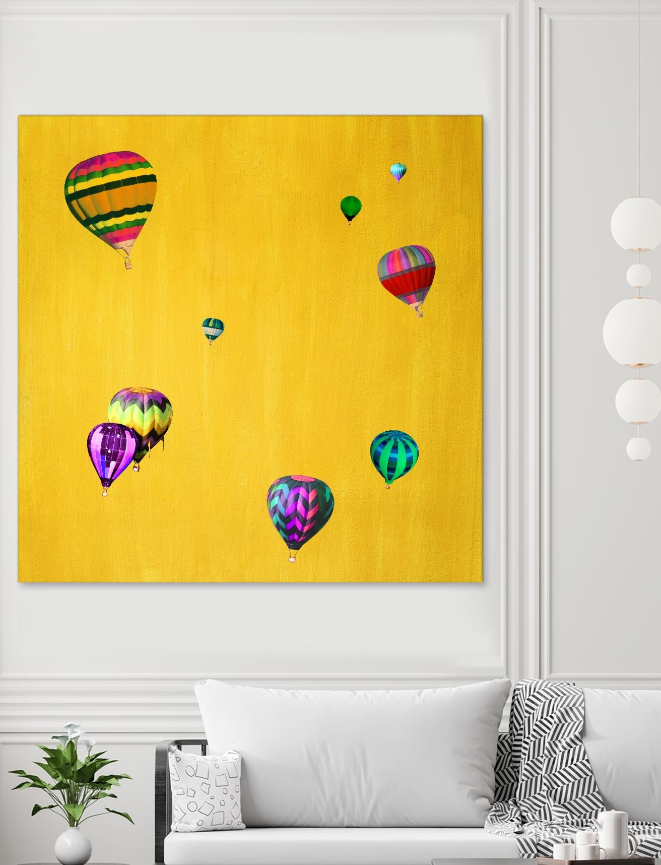 Lift Off F by GI ArtLab on GIANT ART - purple pop art - alternative