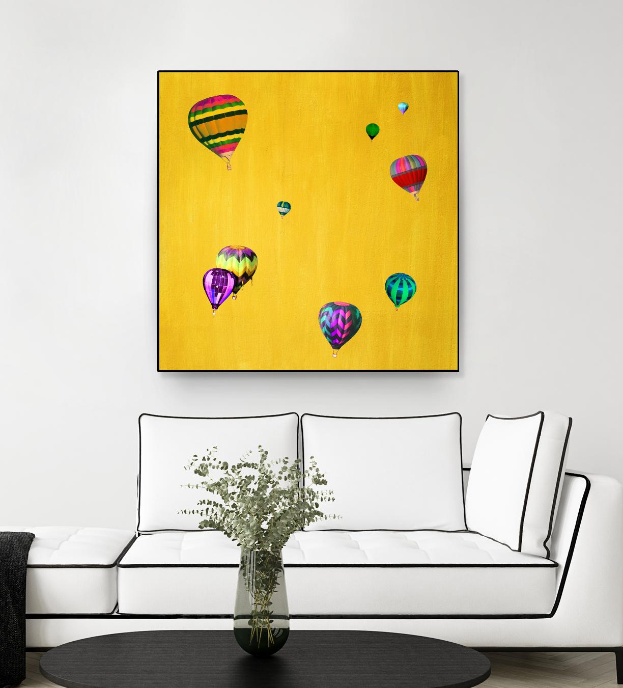 Lift Off F by GI ArtLab on GIANT ART - purple pop art - alternative
