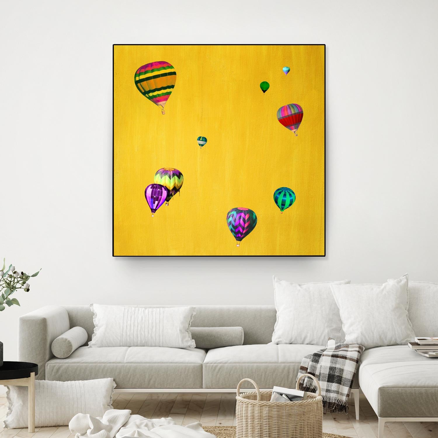 Lift Off F by GI ArtLab on GIANT ART - purple pop art - alternative