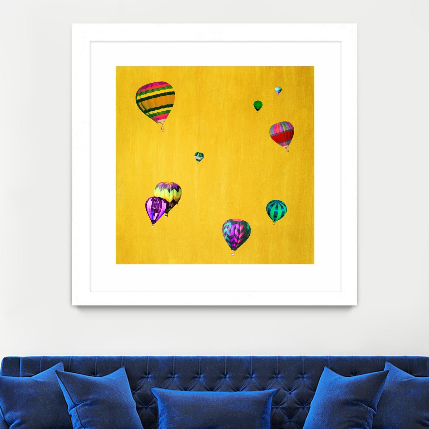 Lift Off F by GI ArtLab on GIANT ART - purple pop art - alternative