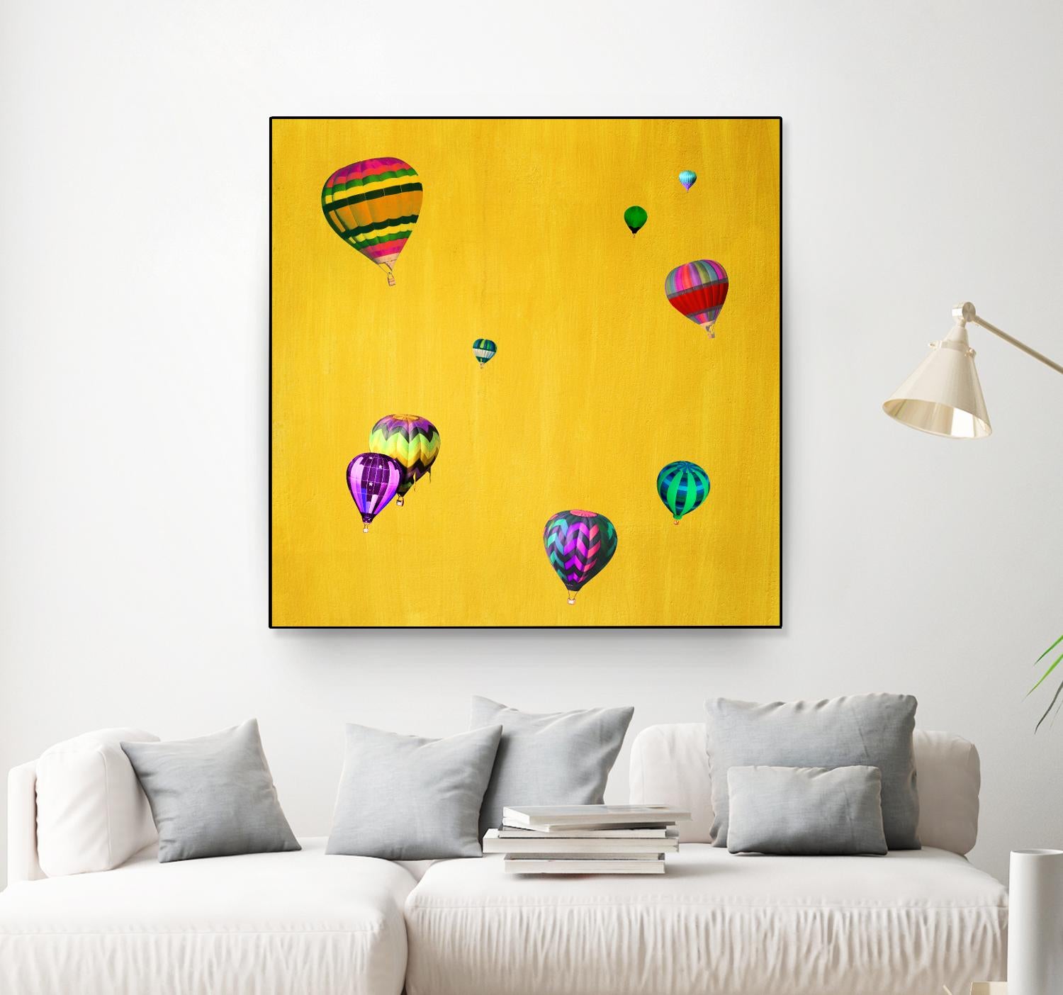 Lift Off F by GI ArtLab on GIANT ART - purple pop art - alternative