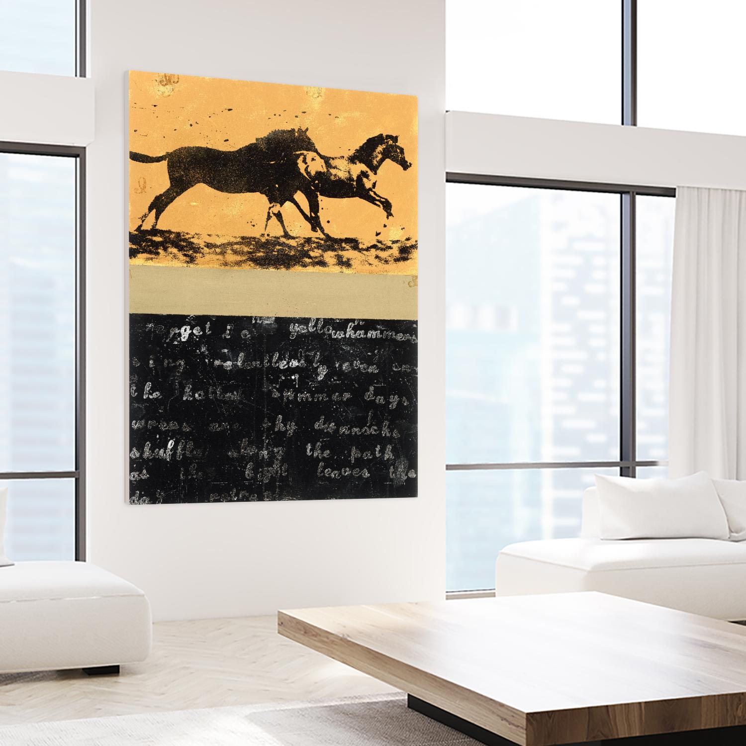 Spirit 2 by JB Hall on GIANT ART - black animals