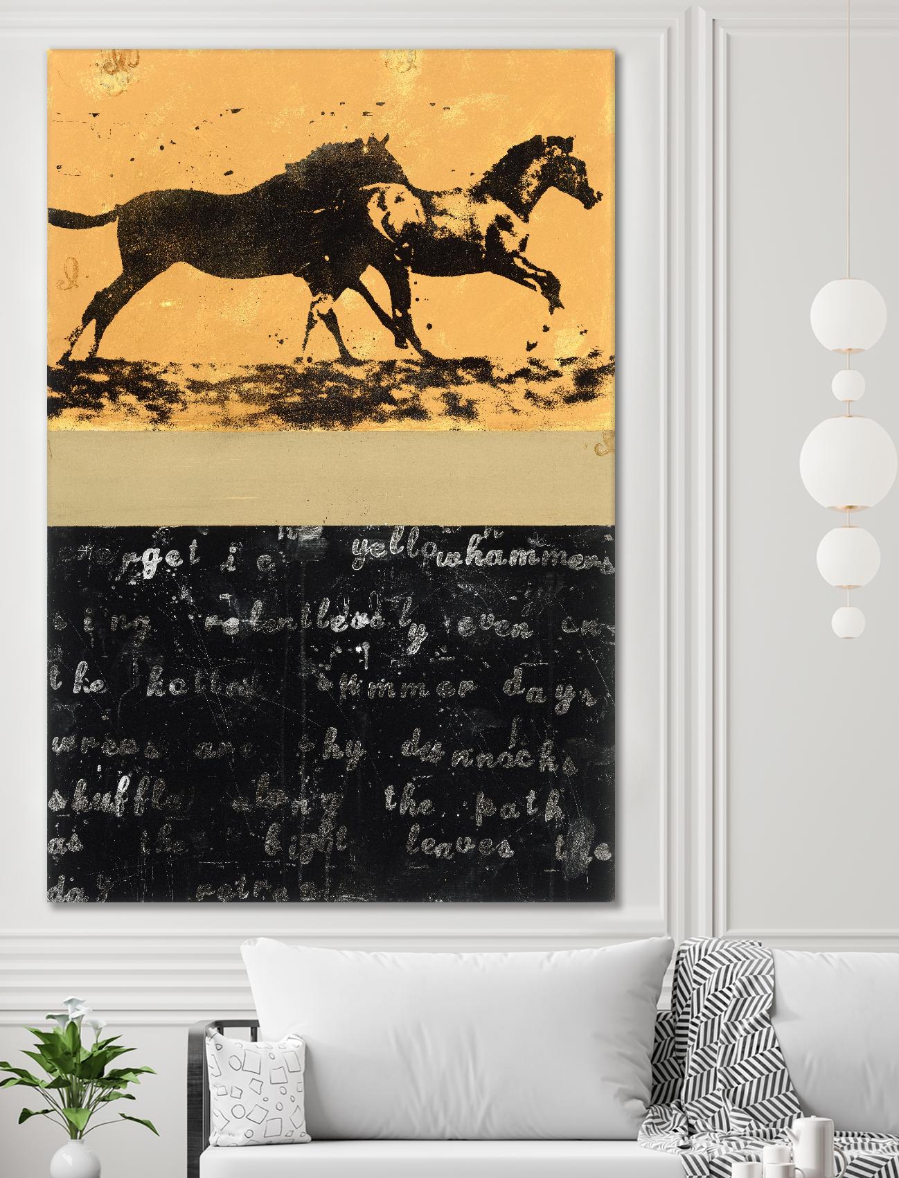 Spirit 2 by JB Hall on GIANT ART - black animals