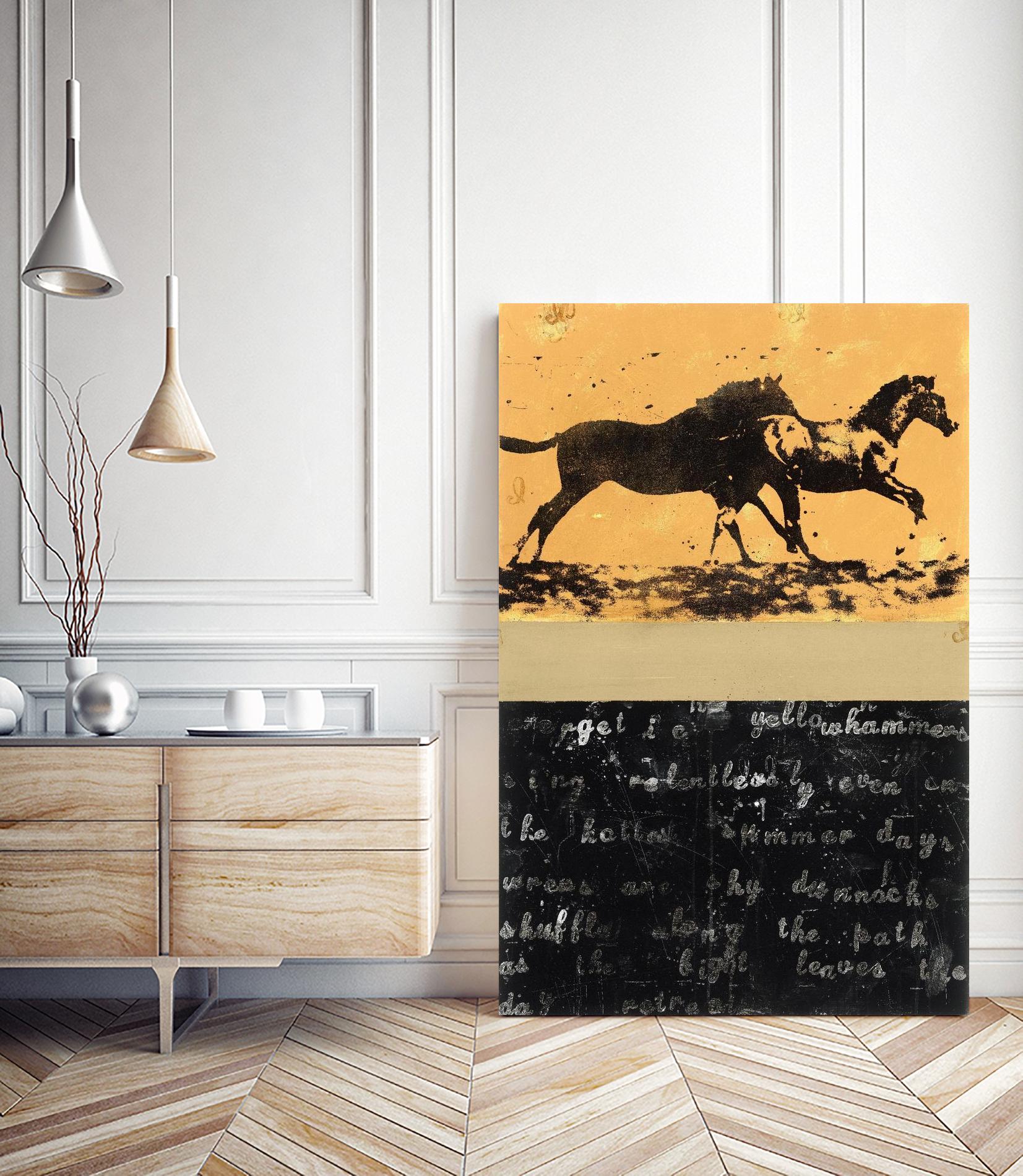 Spirit 2 by JB Hall on GIANT ART - black animals