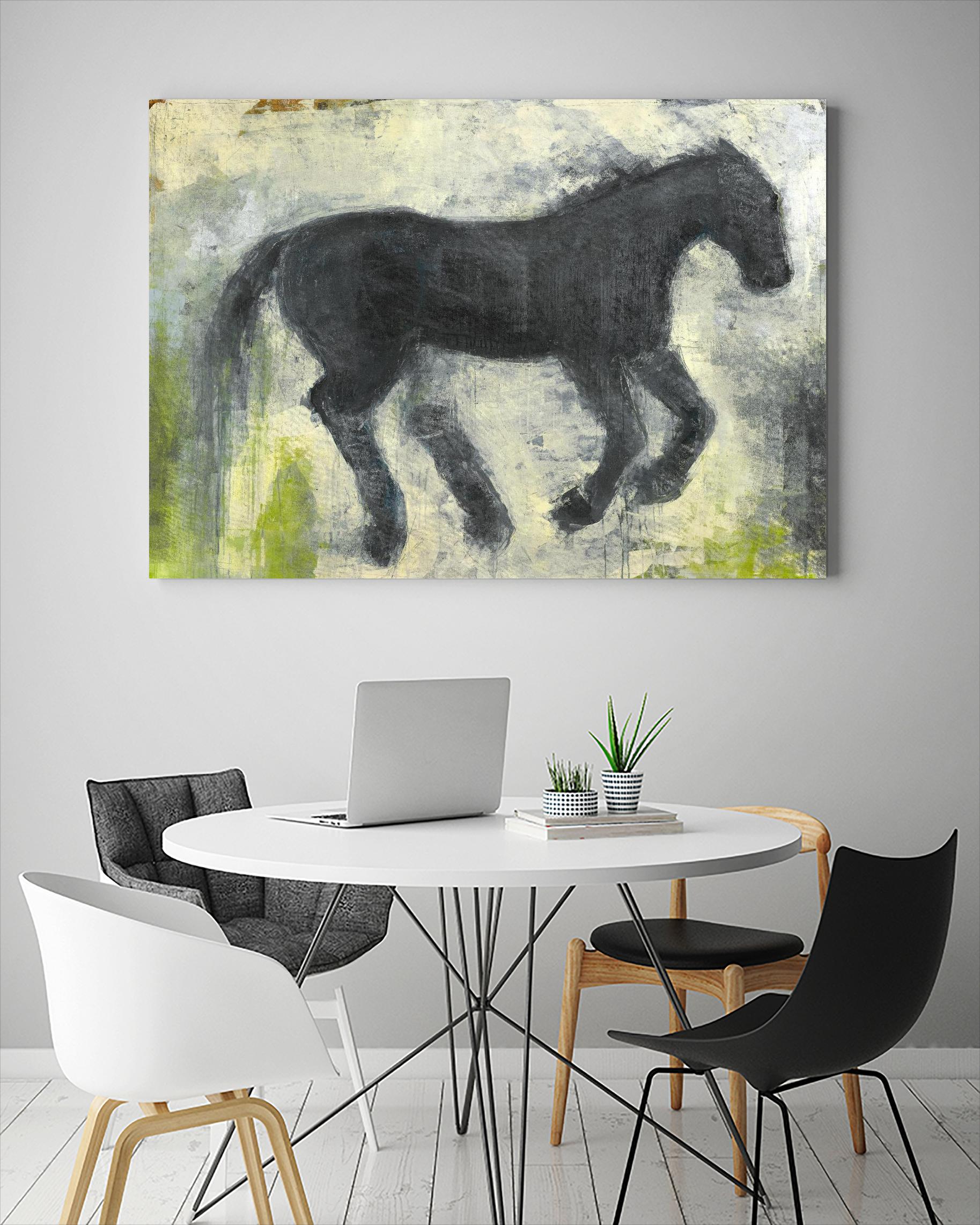 Transition Up by Maeve Harris on GIANT ART - grey animals