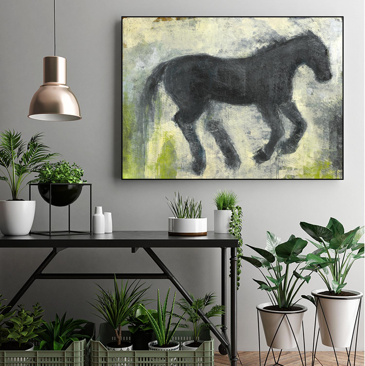 Transition Up by Maeve Harris on GIANT ART - grey animals