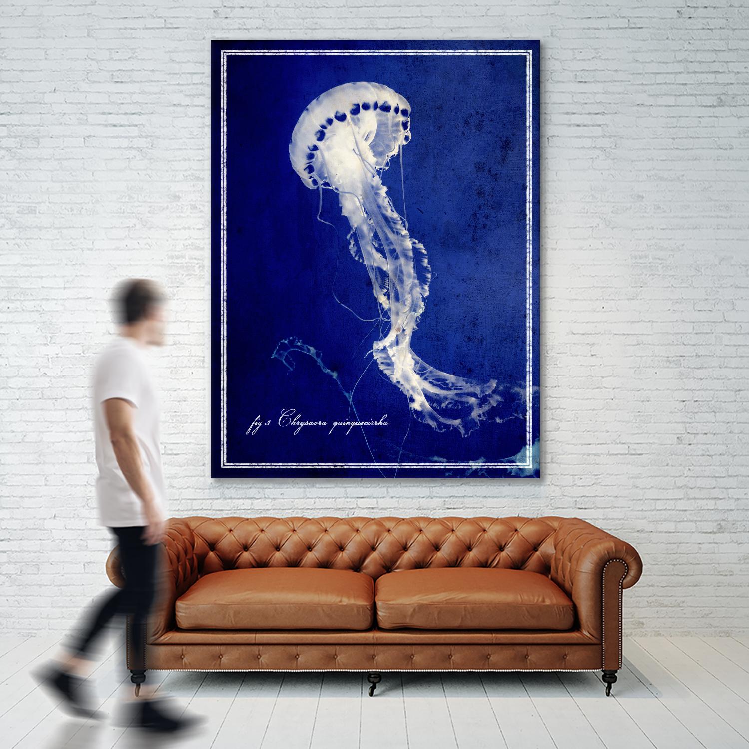 Marine Collection E by GI ArtLab on GIANT ART - blue nautical