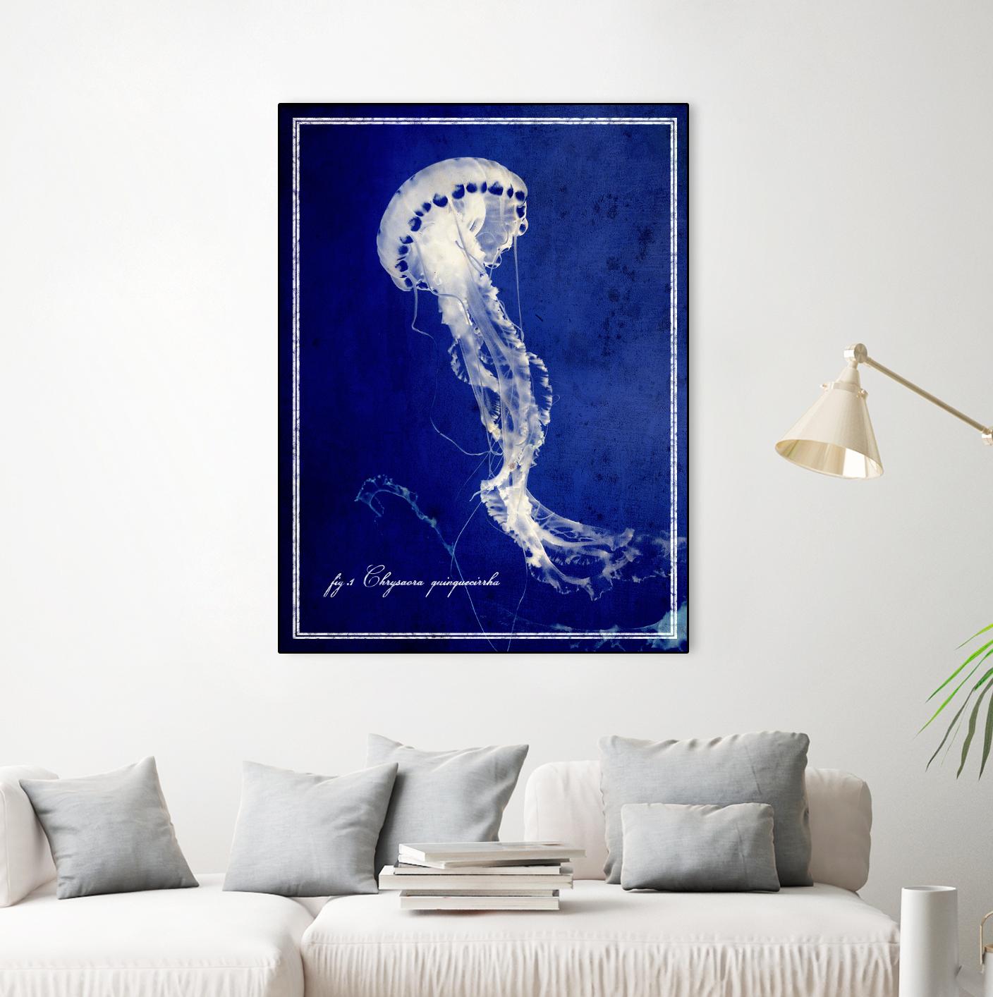 Marine Collection E by GI ArtLab on GIANT ART - blue nautical
