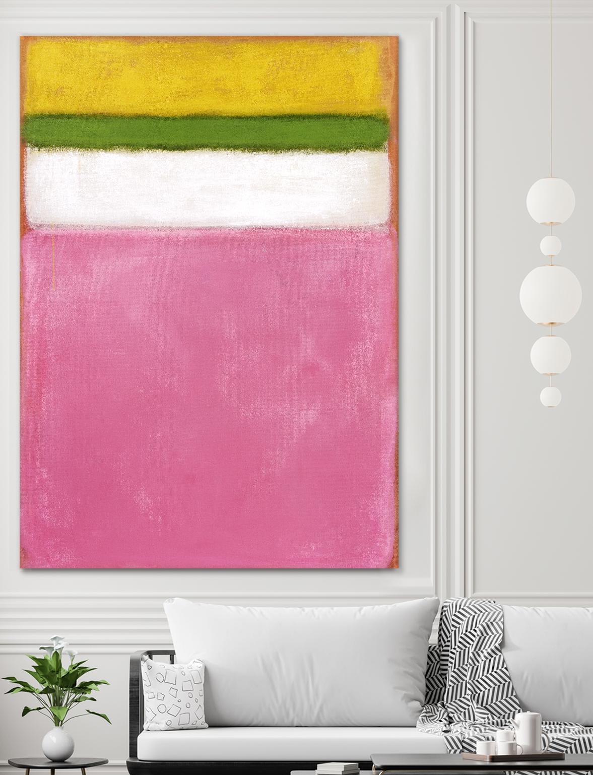 Strawberry Field by Mina Datos on GIANT ART - yellow abstract