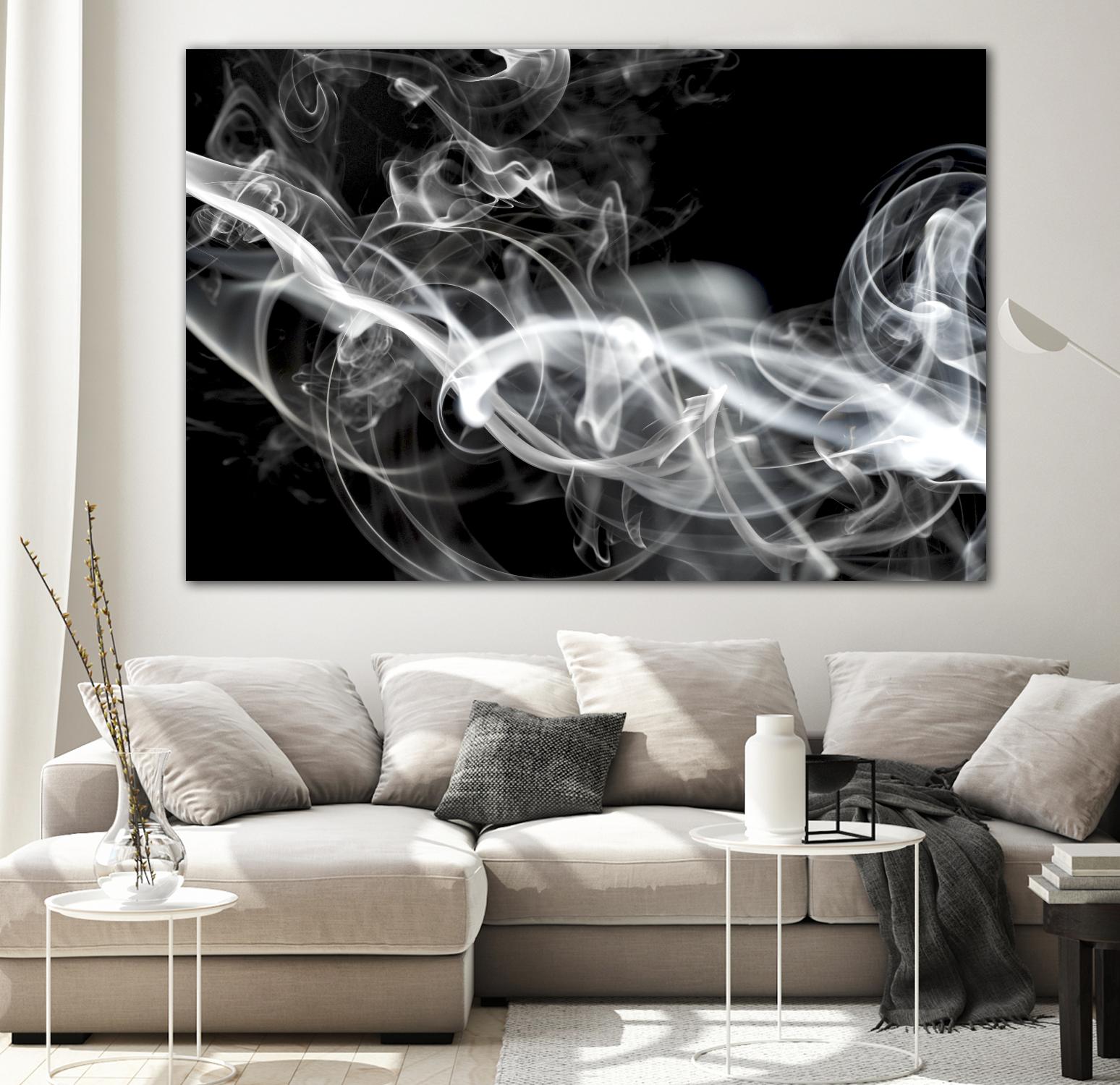 Smoke by GI ArtLab on GIANT ART - white abstract