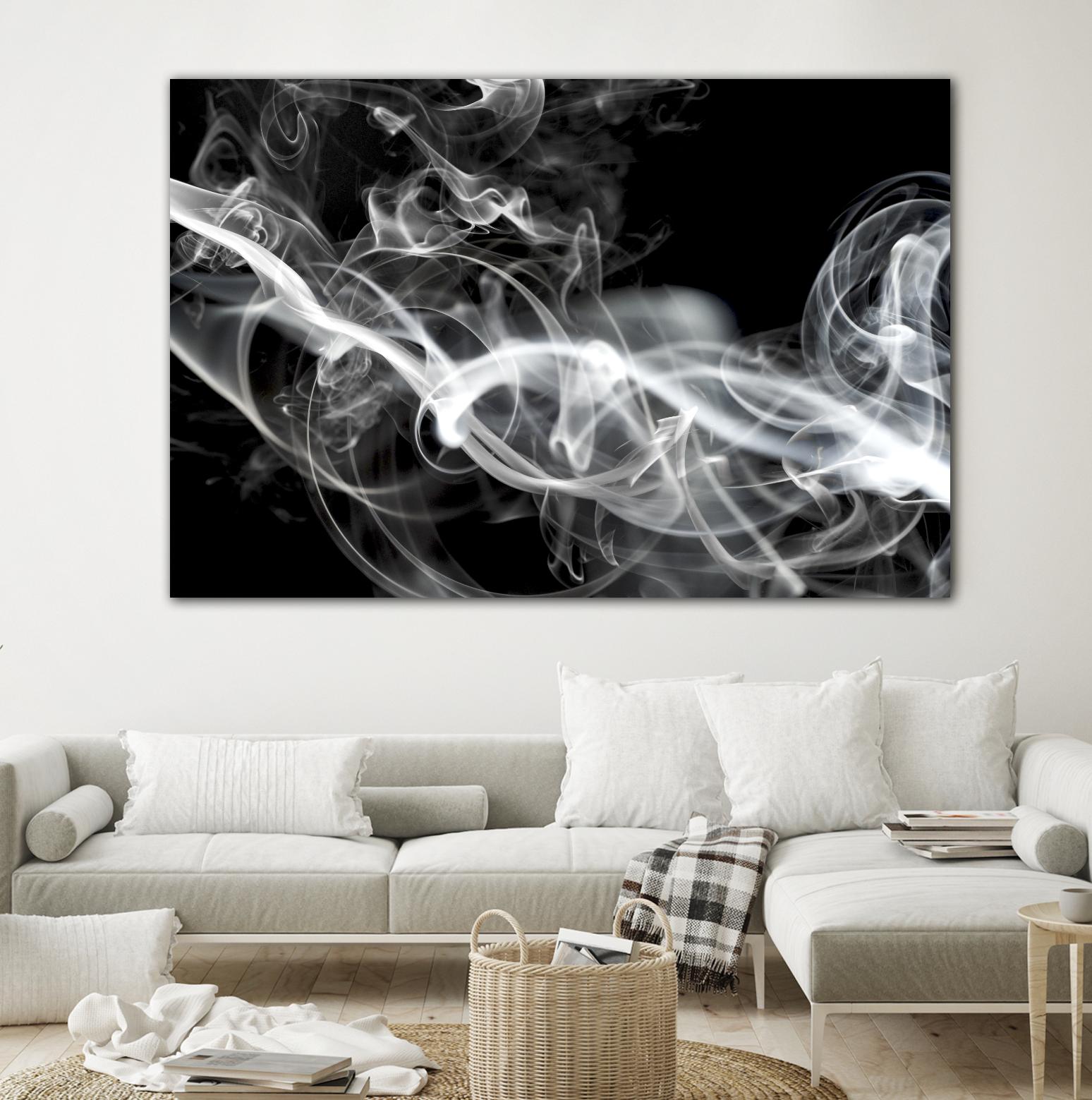 Smoke by GI ArtLab on GIANT ART - white abstract