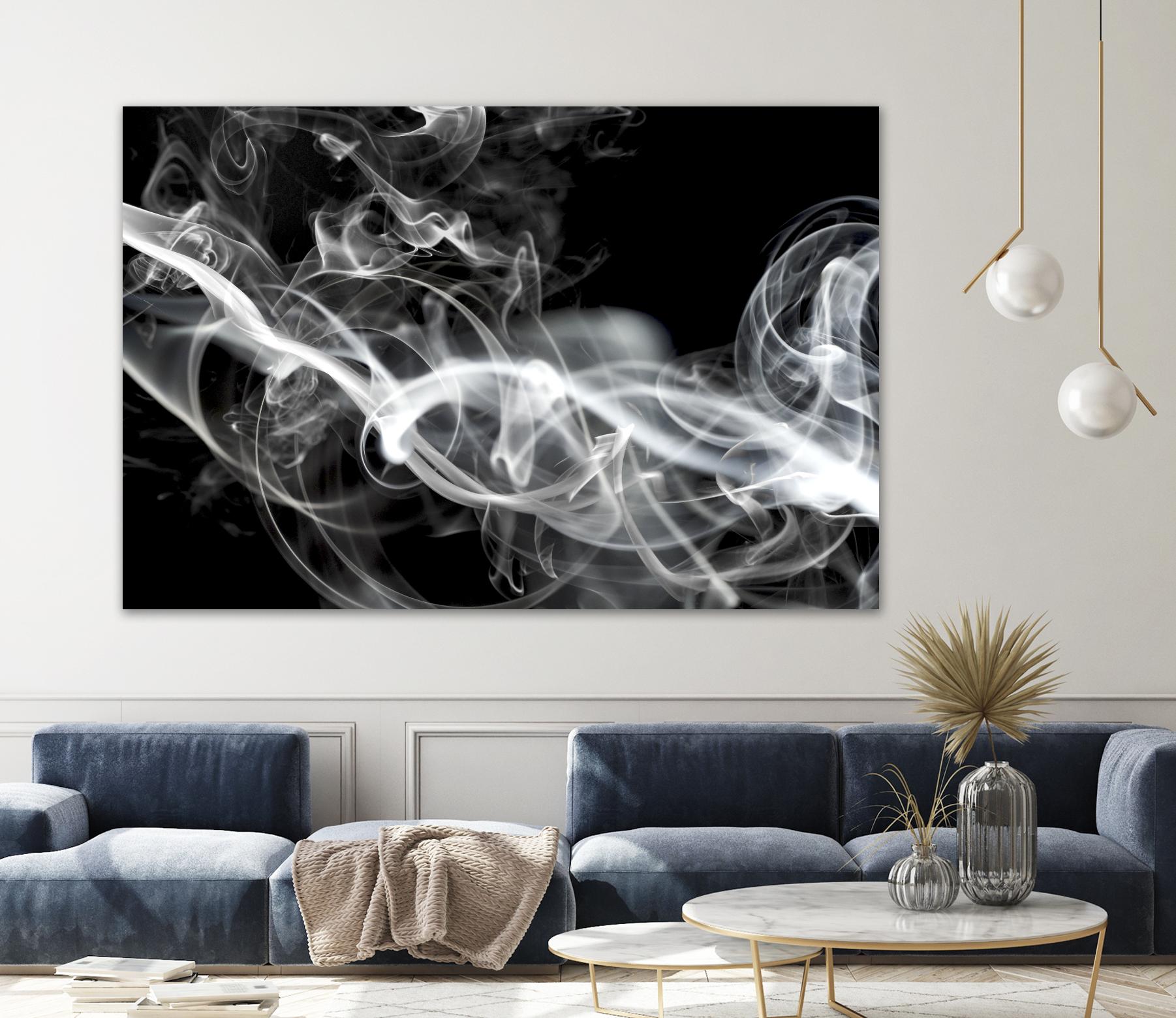 Smoke by GI ArtLab on GIANT ART - white abstract