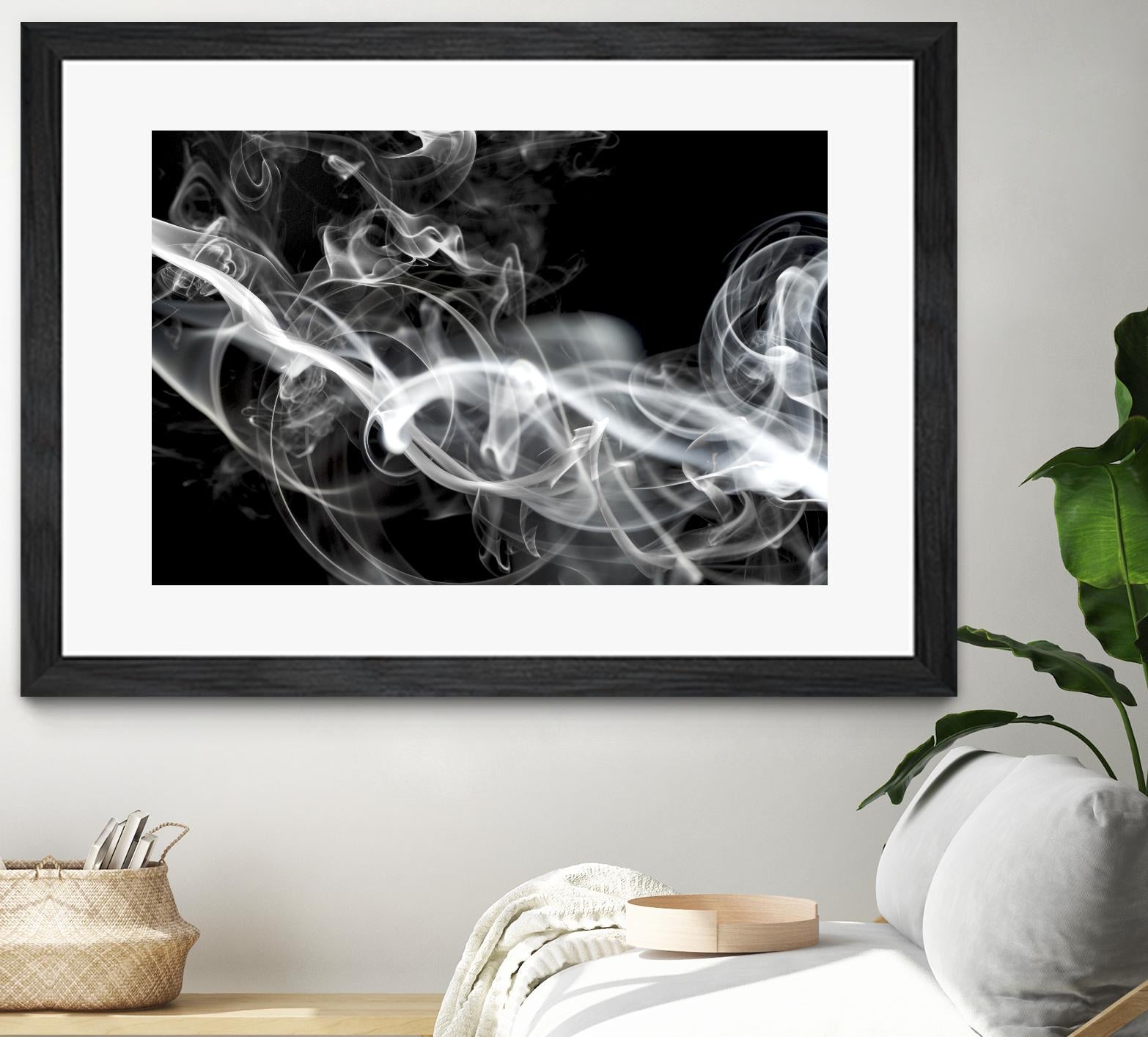 Smoke by GI ArtLab on GIANT ART - white abstract