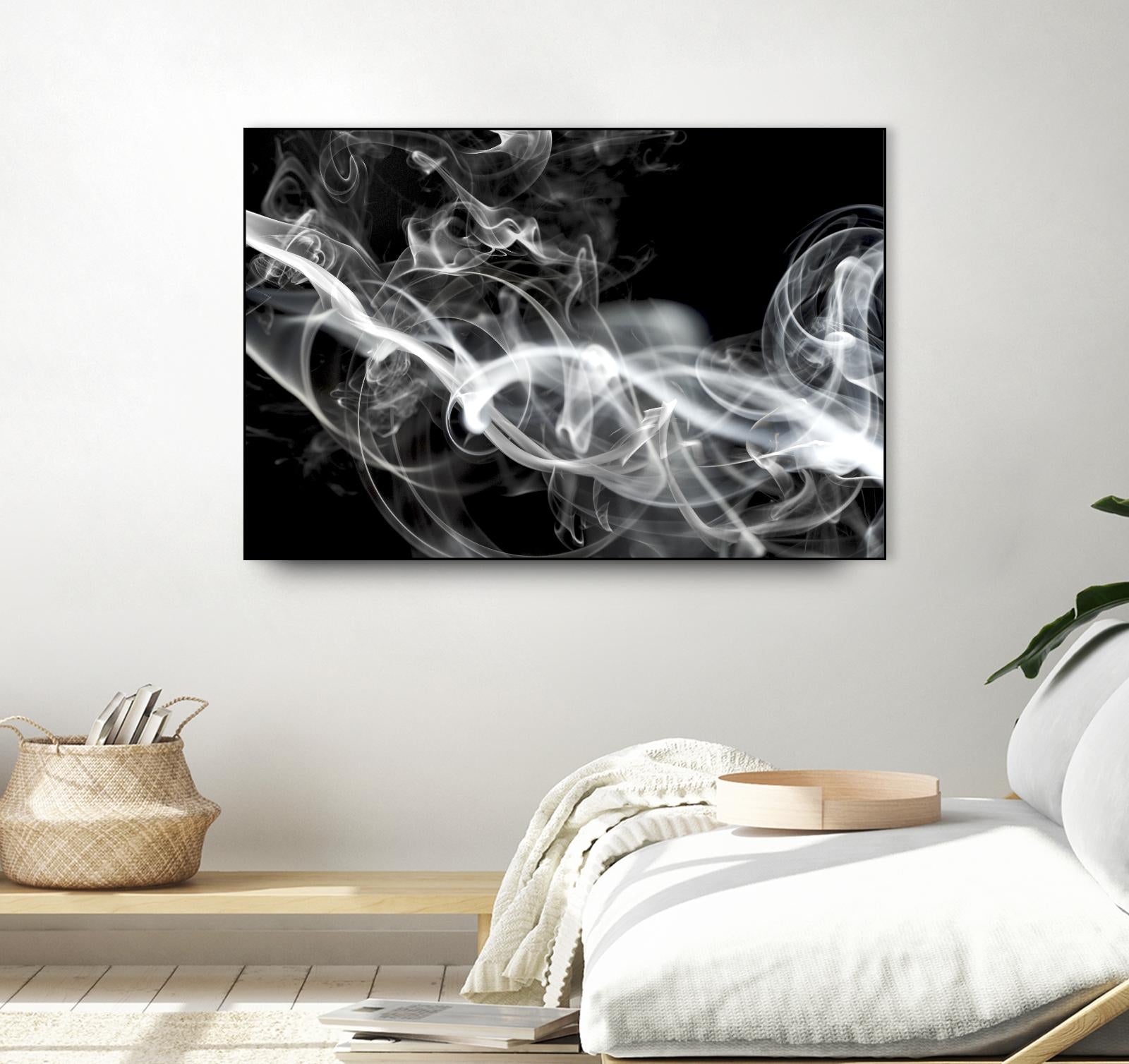 Smoke by GI ArtLab on GIANT ART - white abstract