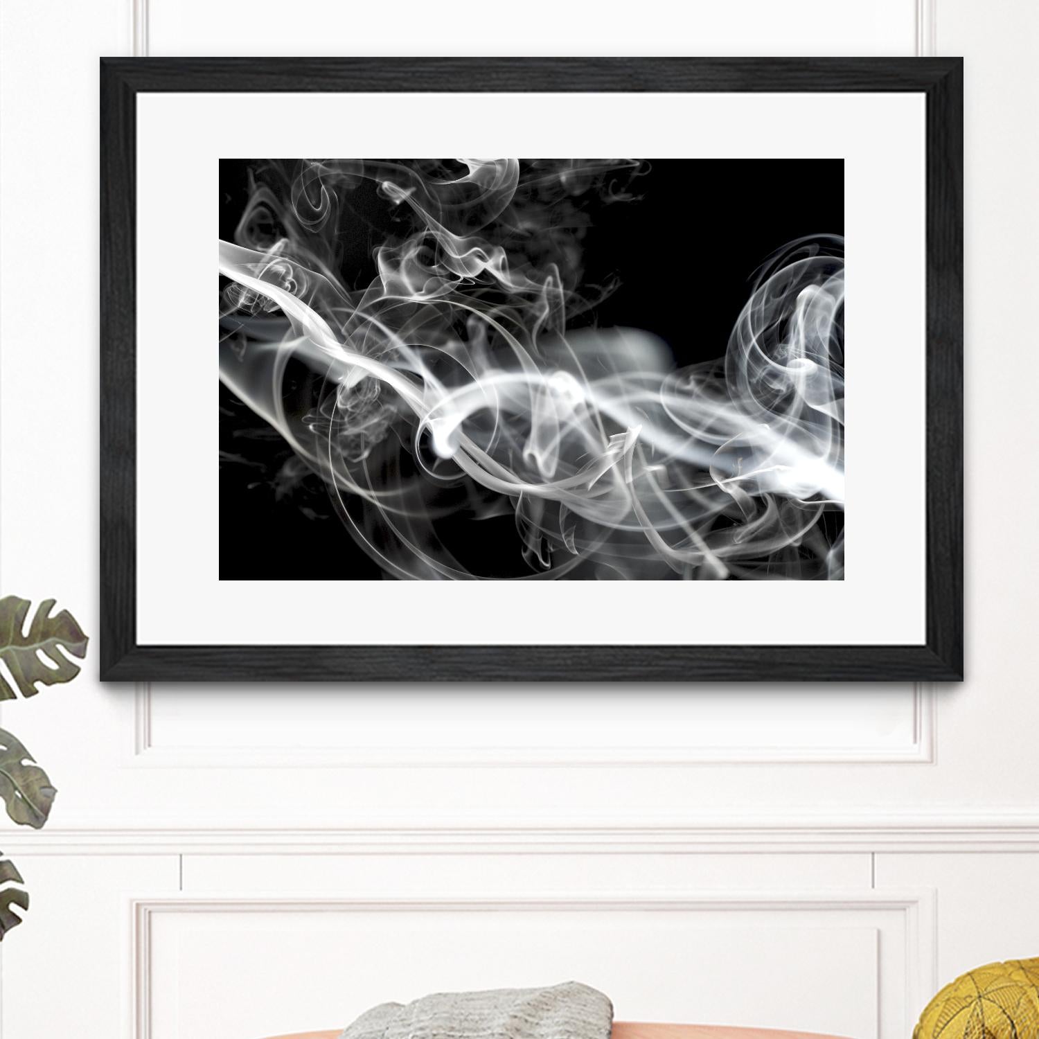 Smoke by GI ArtLab on GIANT ART - white abstract