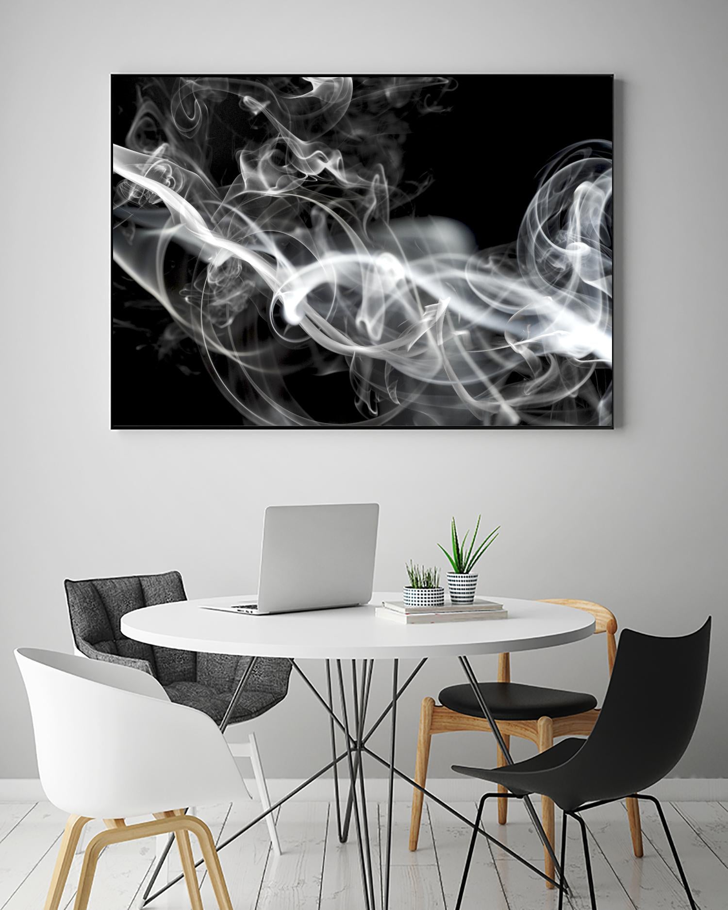 Smoke by GI ArtLab on GIANT ART - white abstract