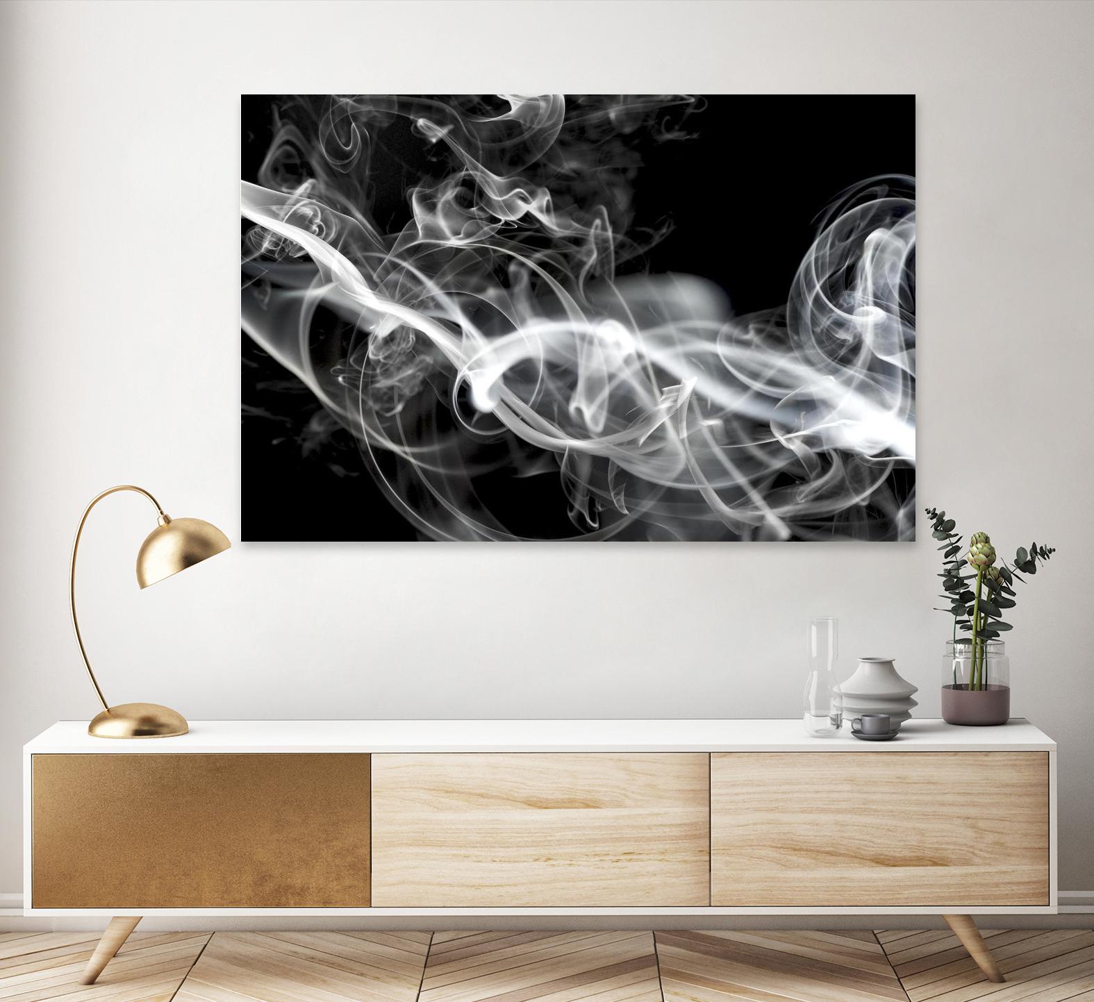 Smoke by GI ArtLab on GIANT ART - white abstract