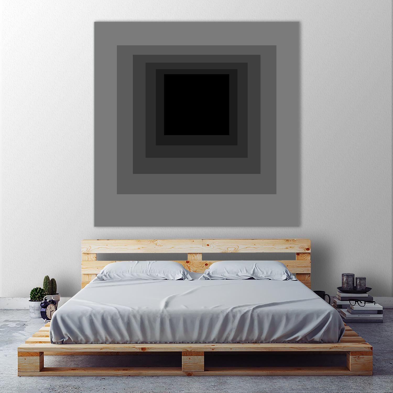 After Josef A by GI ArtLab on GIANT ART - grey abstract