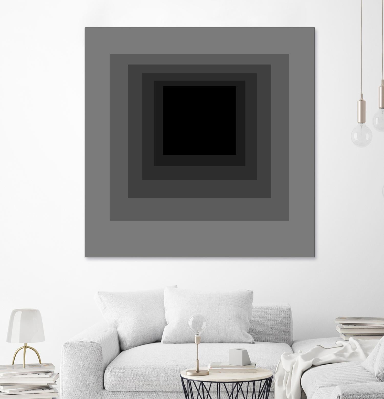 After Josef A by GI ArtLab on GIANT ART - grey abstract