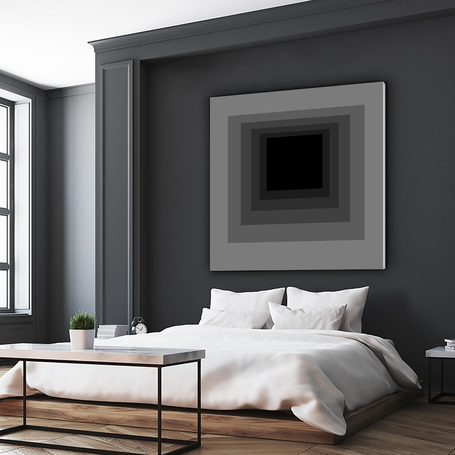 After Josef A by GI ArtLab on GIANT ART - grey abstract