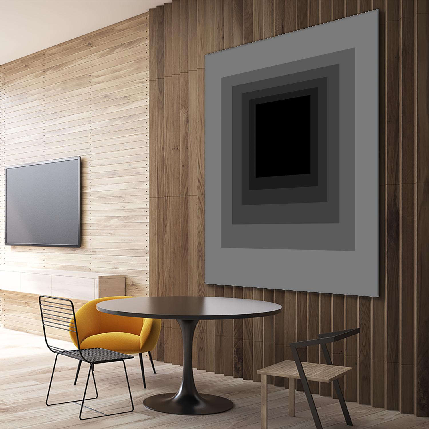 After Josef A by GI ArtLab on GIANT ART - grey abstract