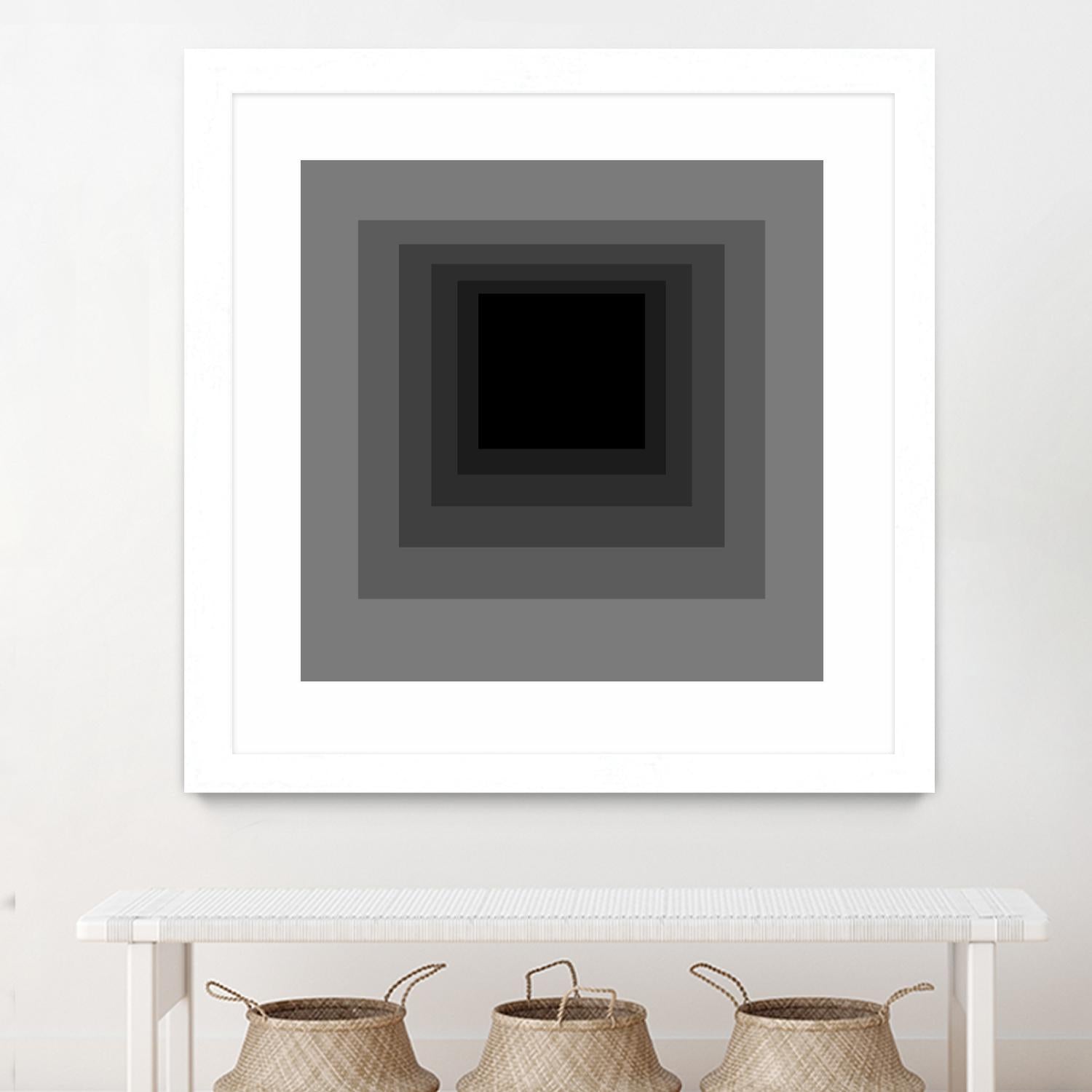 After Josef A by GI ArtLab on GIANT ART - grey abstract