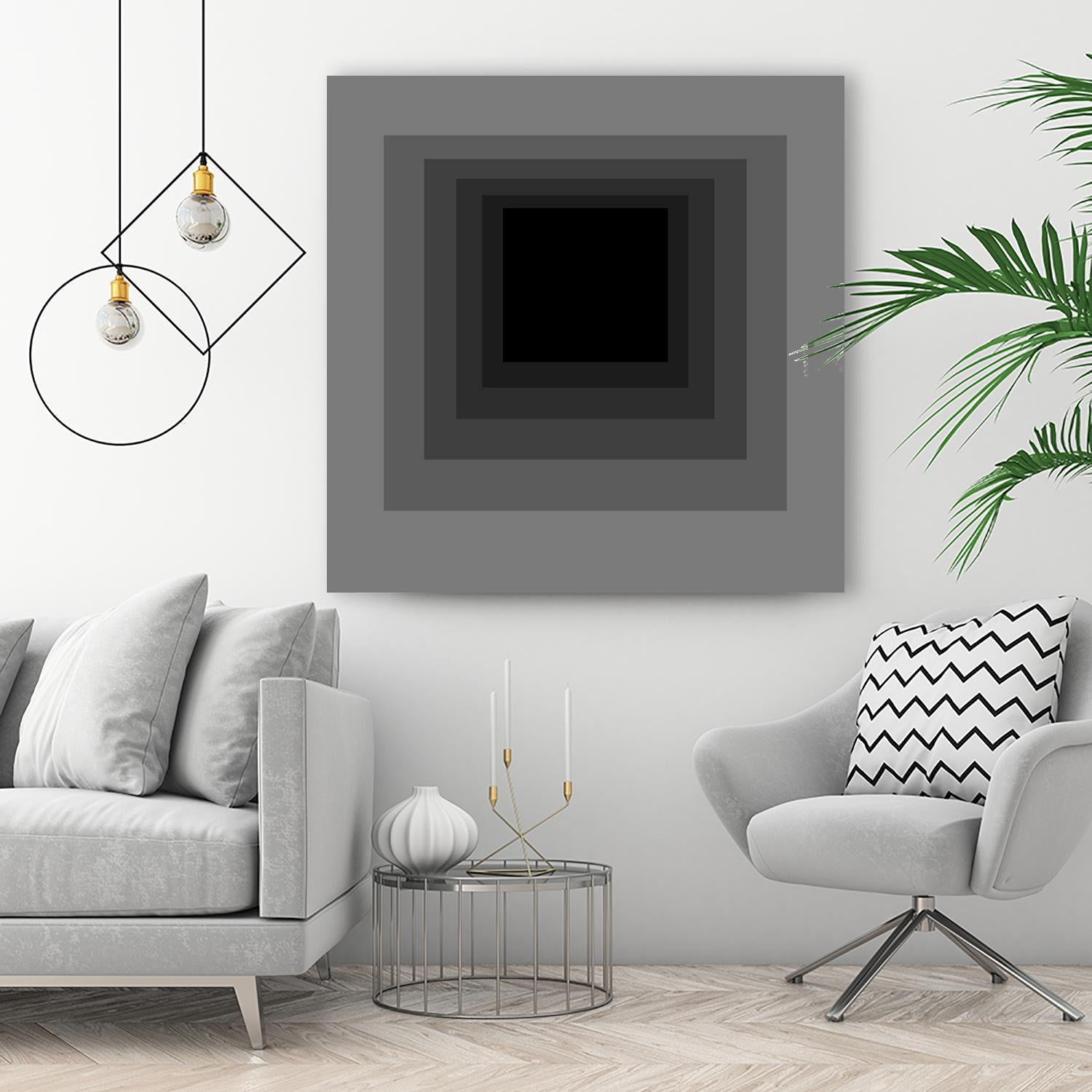 After Josef A by GI ArtLab on GIANT ART - grey abstract