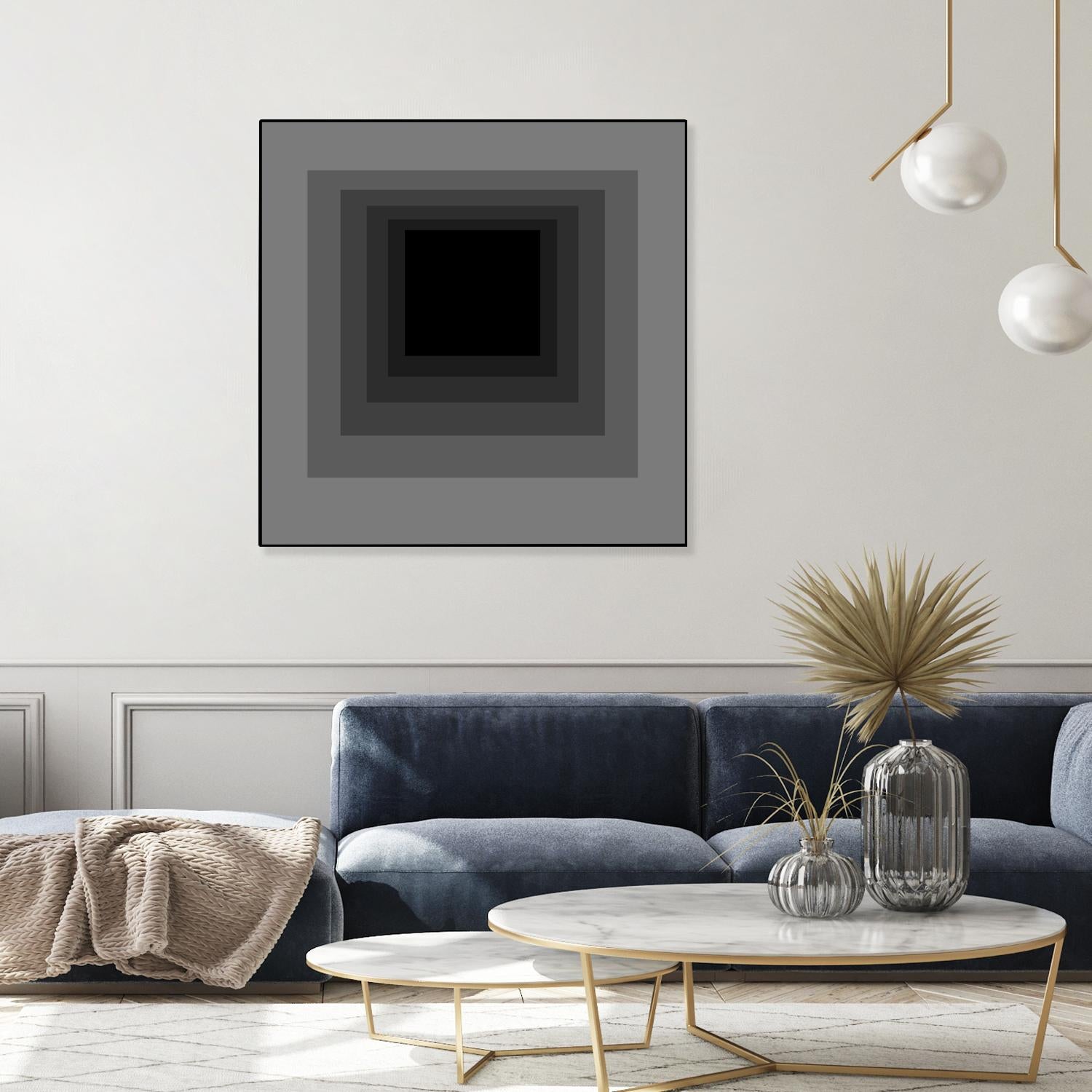 After Josef A by GI ArtLab on GIANT ART - grey abstract