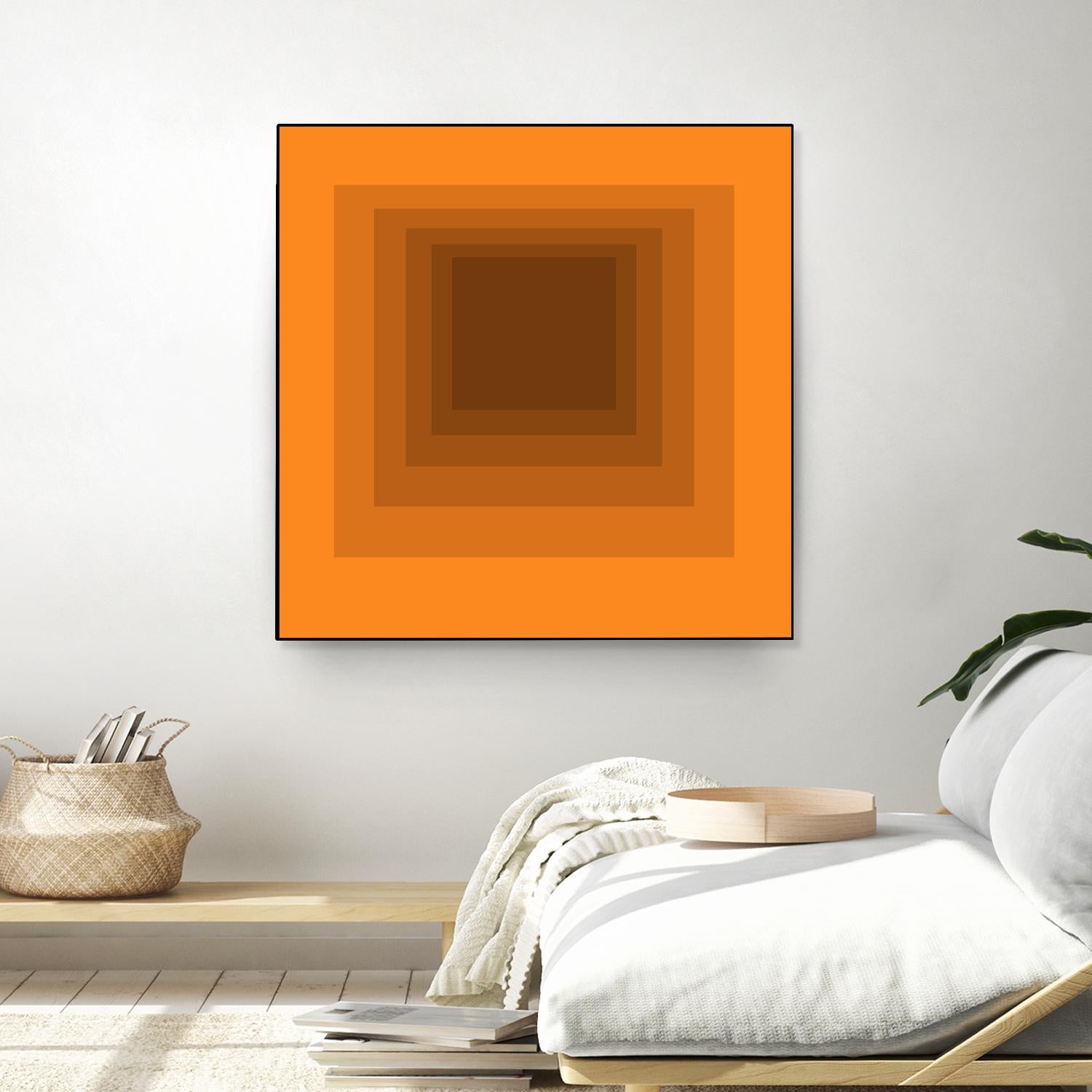 After Josef F by GI ArtLab on GIANT ART - brown abstract