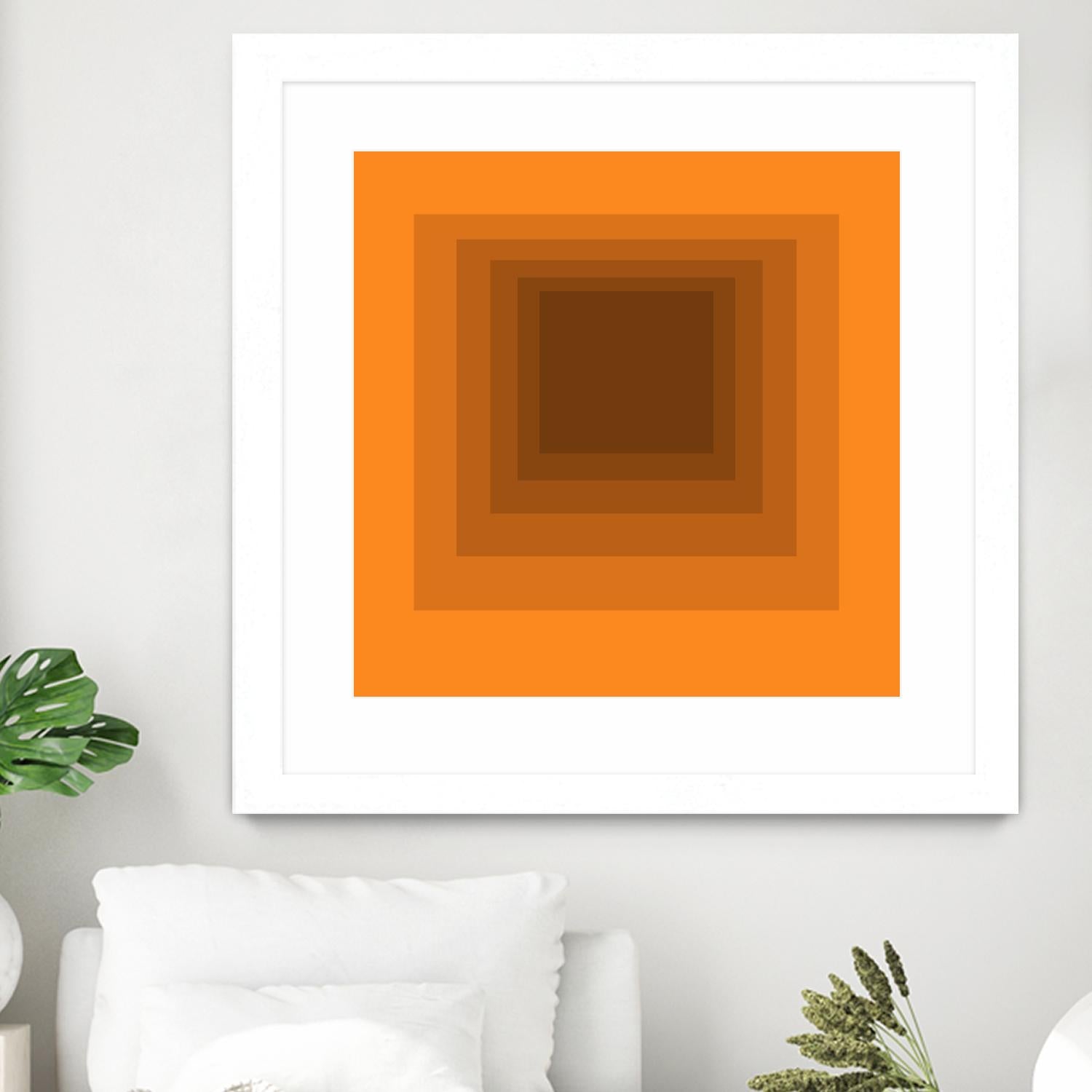 After Josef F by GI ArtLab on GIANT ART - brown abstract