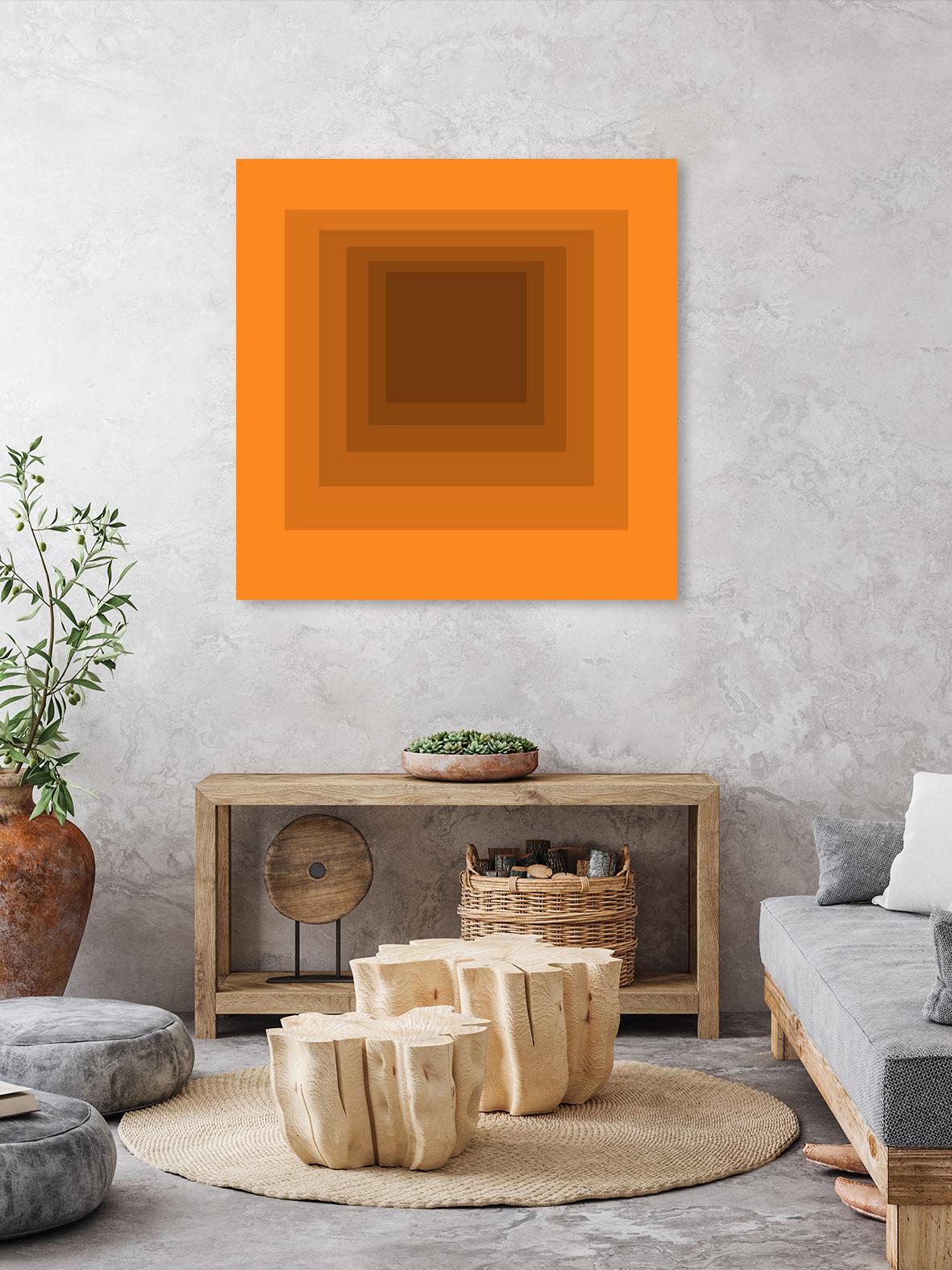 After Josef F by GI ArtLab on GIANT ART - brown abstract