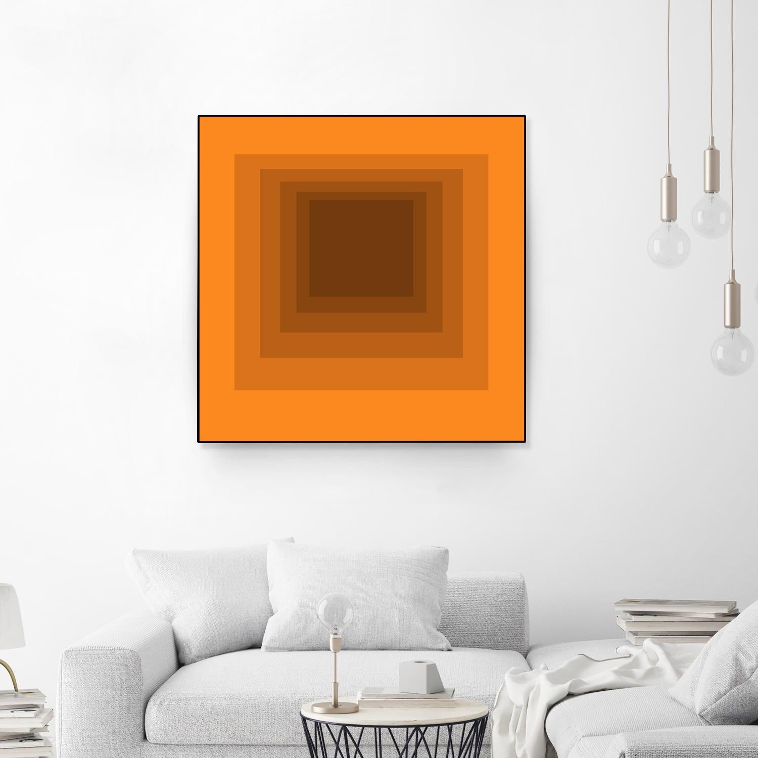 After Josef F by GI ArtLab on GIANT ART - brown abstract