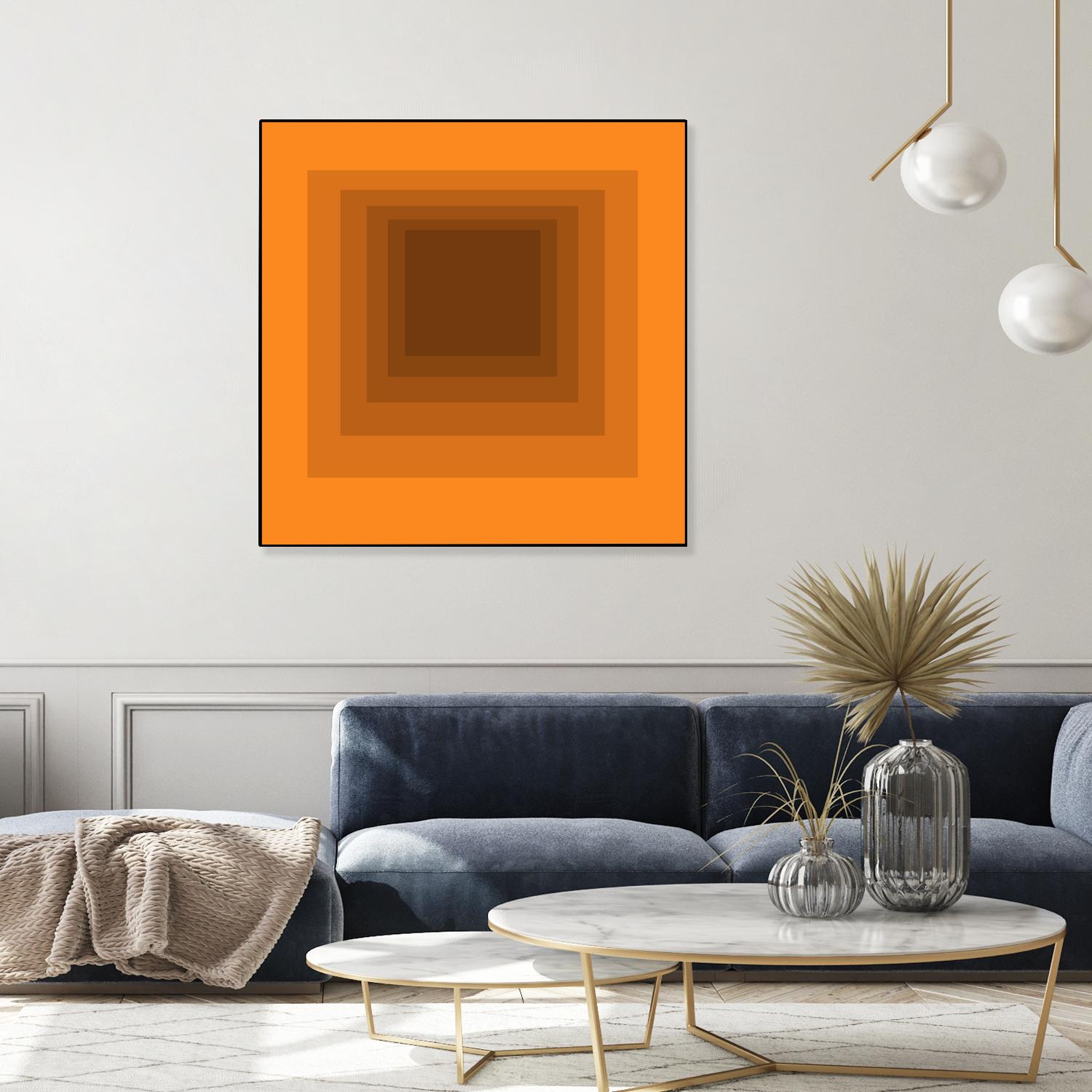 After Josef F by GI ArtLab on GIANT ART - brown abstract