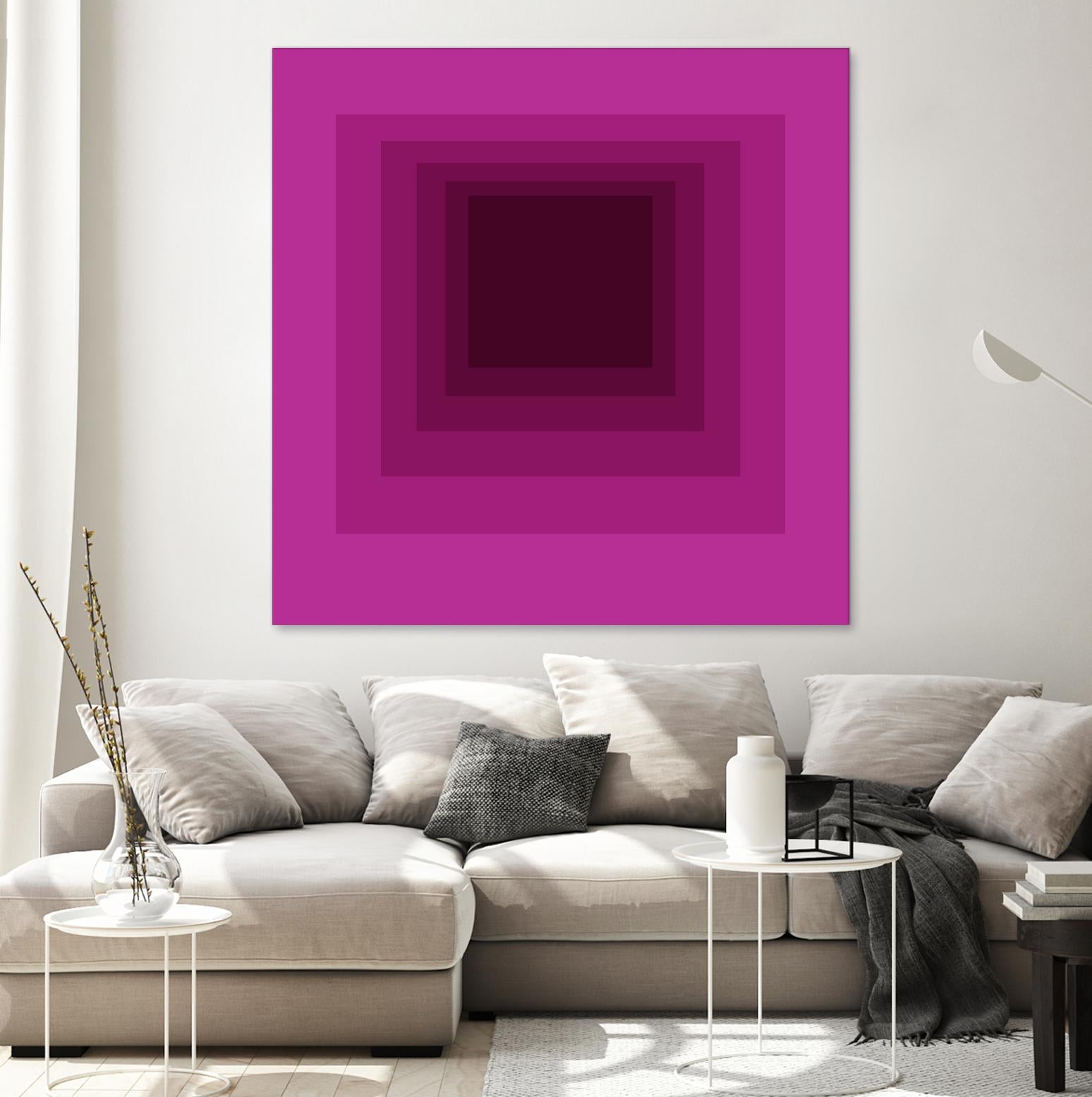 After Josef G by GI ArtLab on GIANT ART - pink abstract