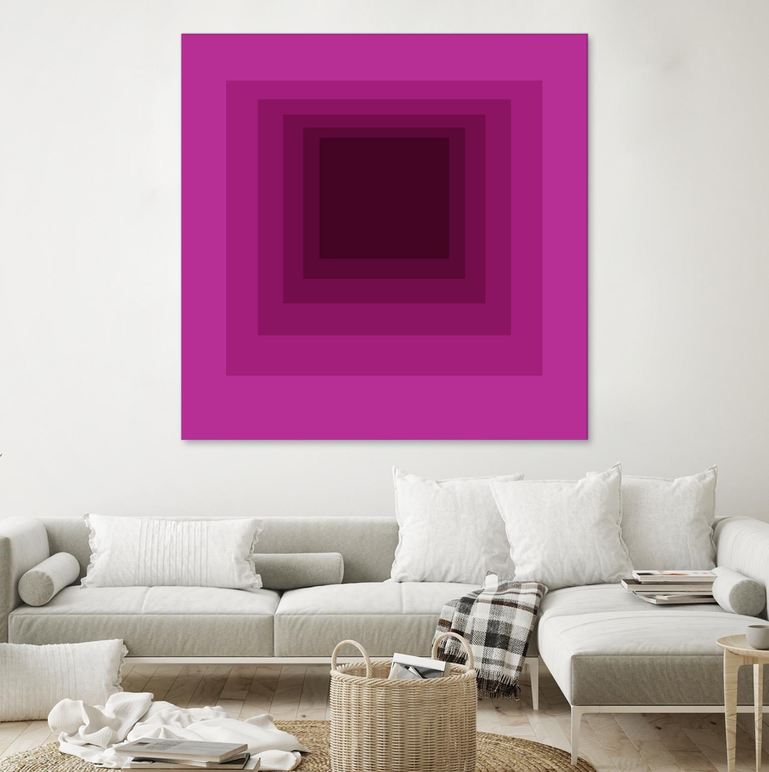 After Josef G by GI ArtLab on GIANT ART - pink abstract