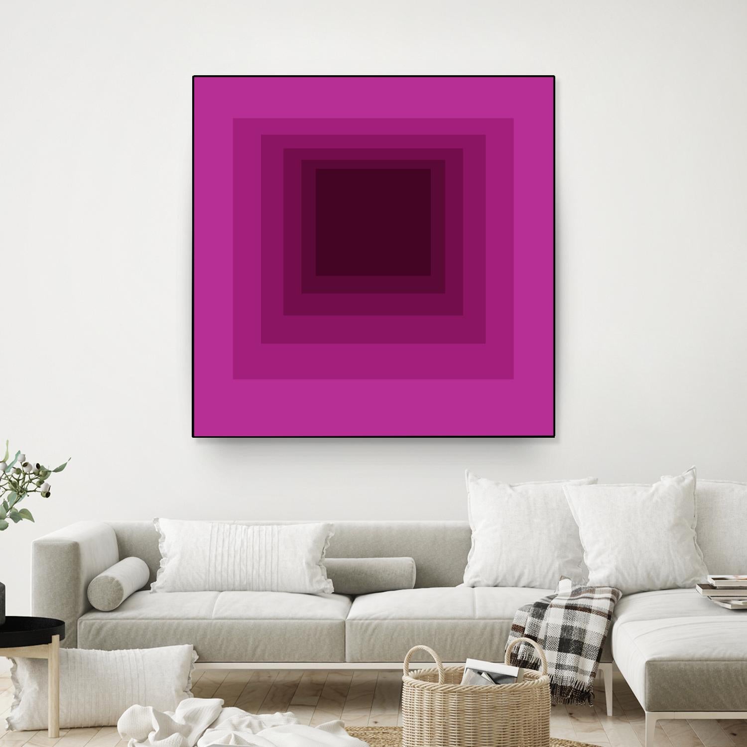 After Josef G by GI ArtLab on GIANT ART - pink abstract