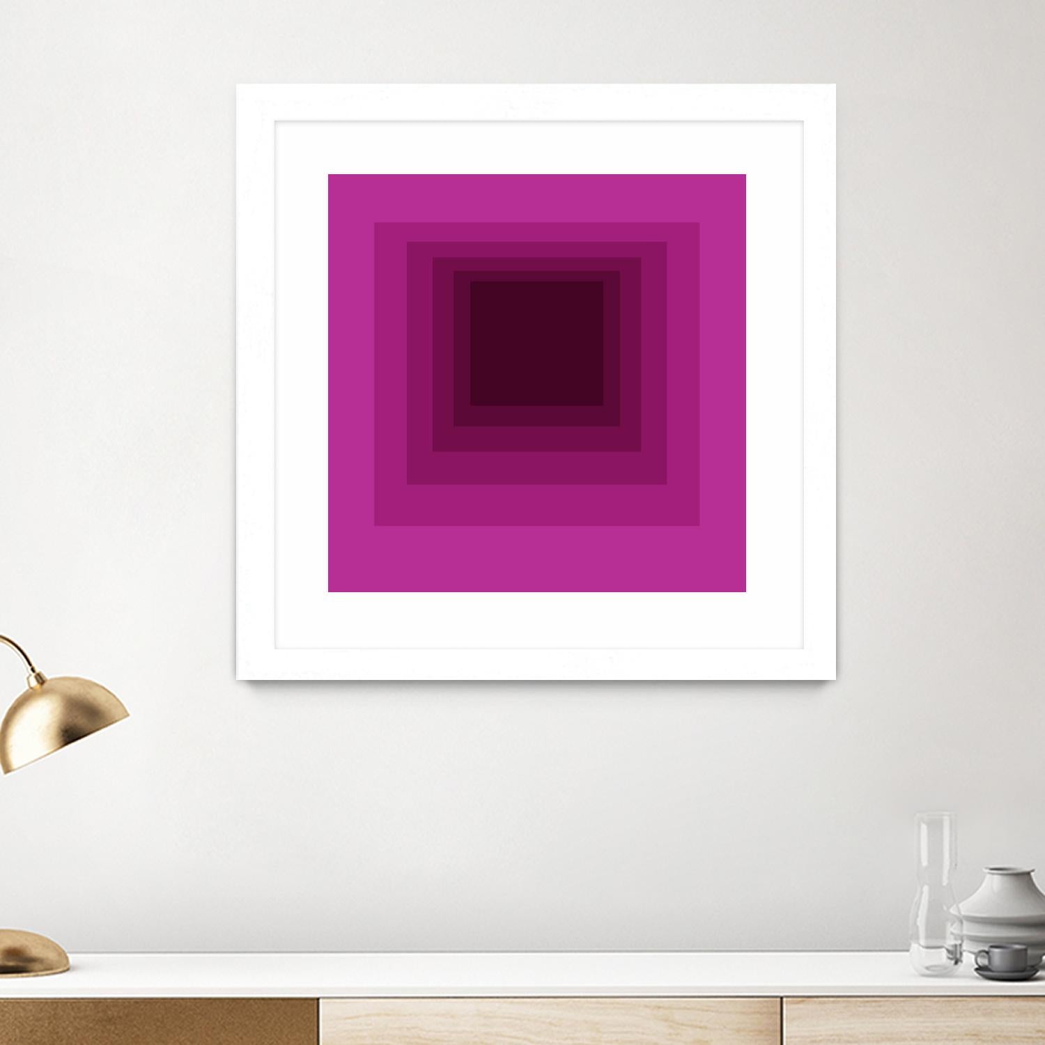 After Josef G by GI ArtLab on GIANT ART - pink abstract
