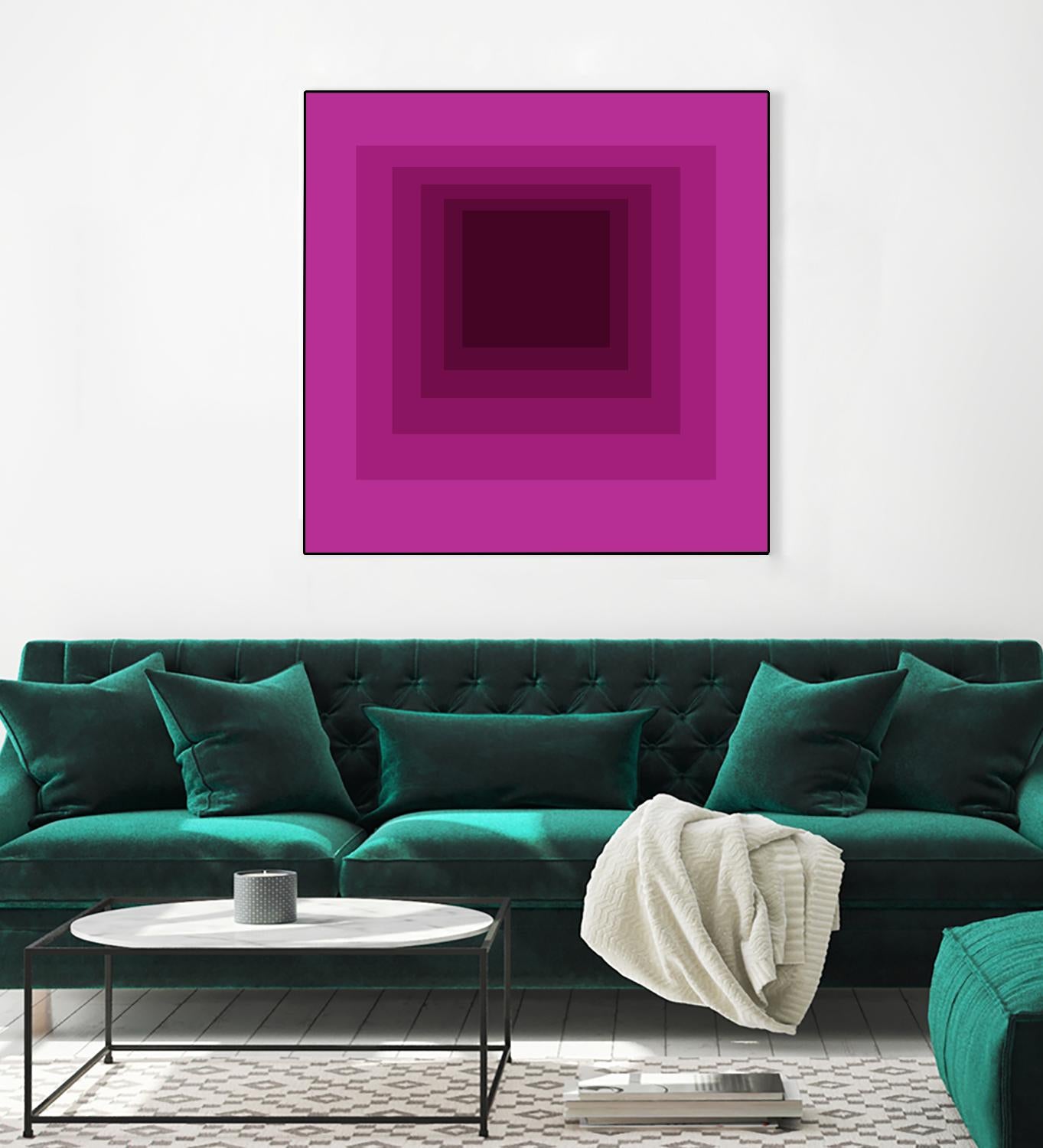 After Josef G by GI ArtLab on GIANT ART - pink abstract
