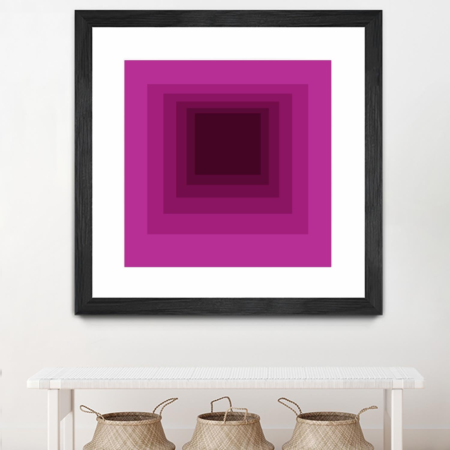 After Josef G by GI ArtLab on GIANT ART - pink abstract