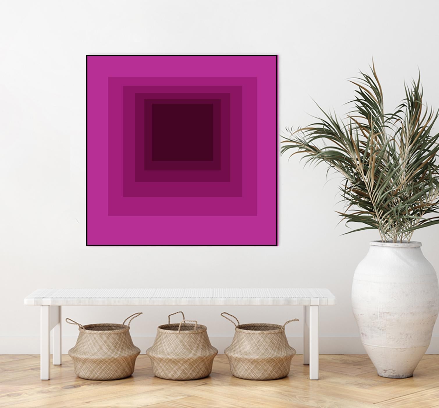 After Josef G by GI ArtLab on GIANT ART - pink abstract