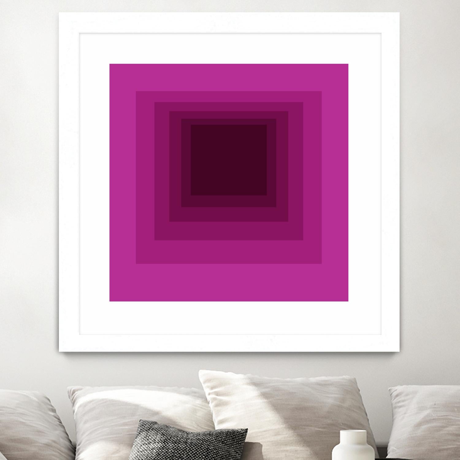 After Josef G by GI ArtLab on GIANT ART - pink abstract