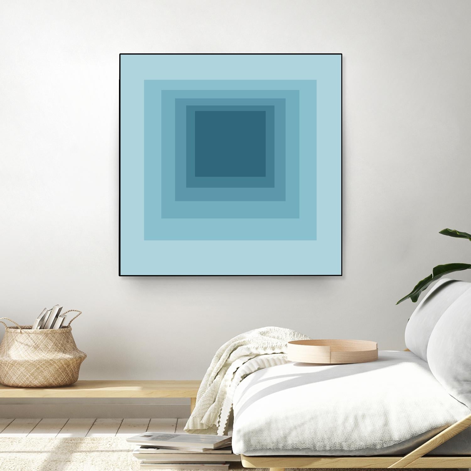 After Josef K by GI ArtLab on GIANT ART - blue abstract